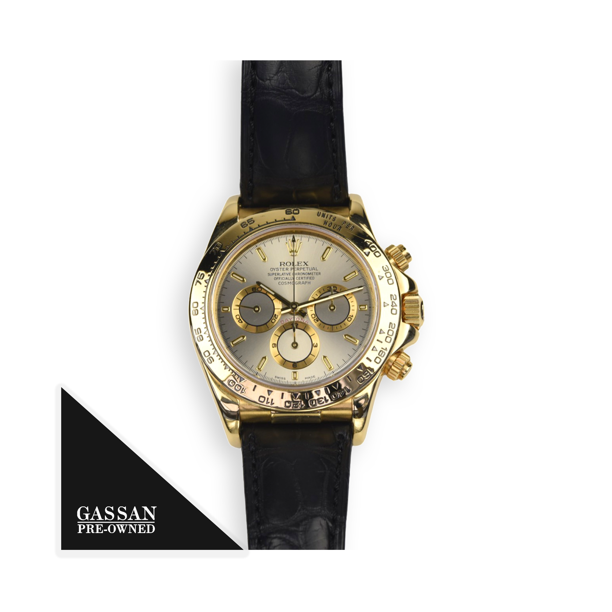 GASSAN pre-owned Rolex Daytona 16518
