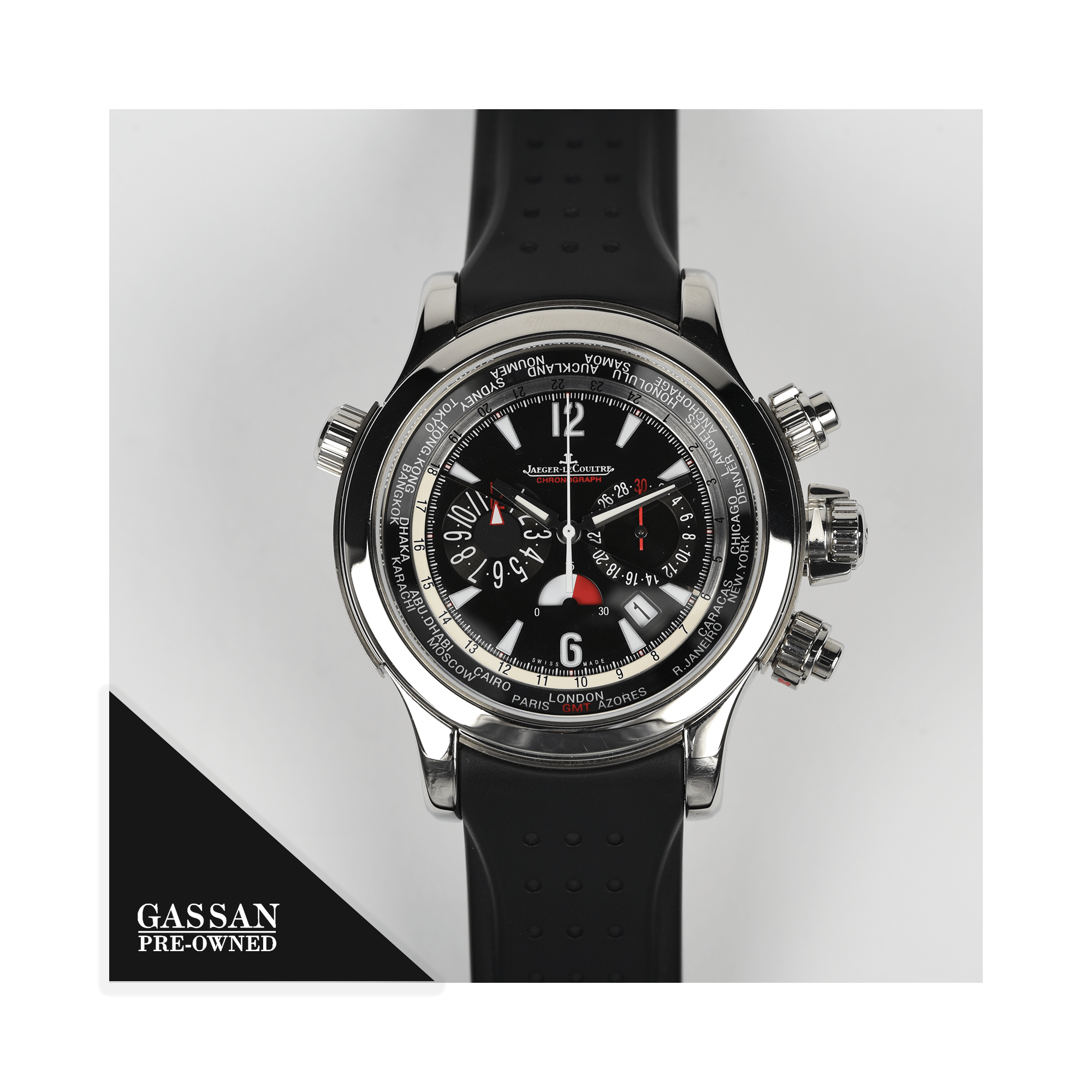 pre owned jaeger lecoultre master compressor