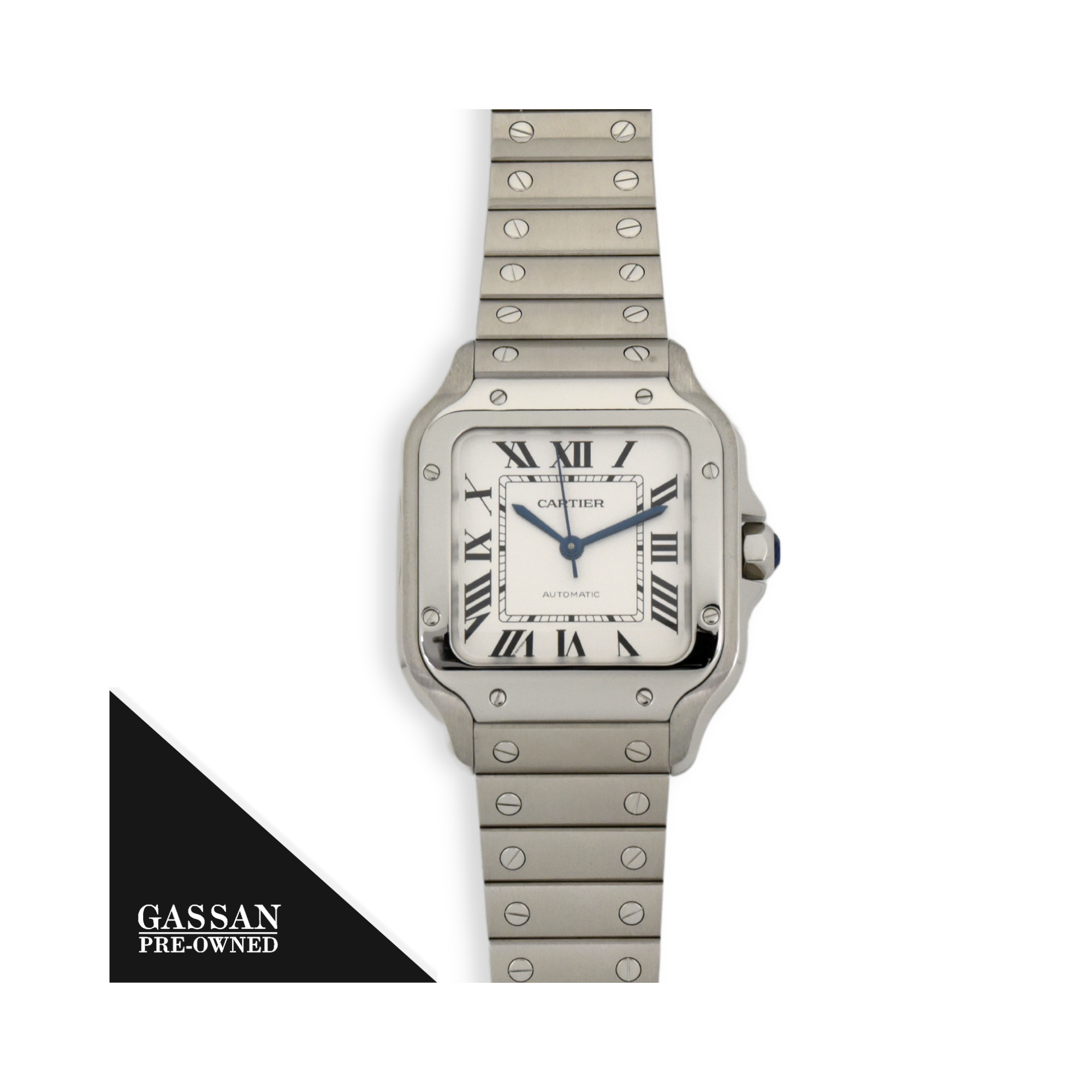 cartier santos mens watch