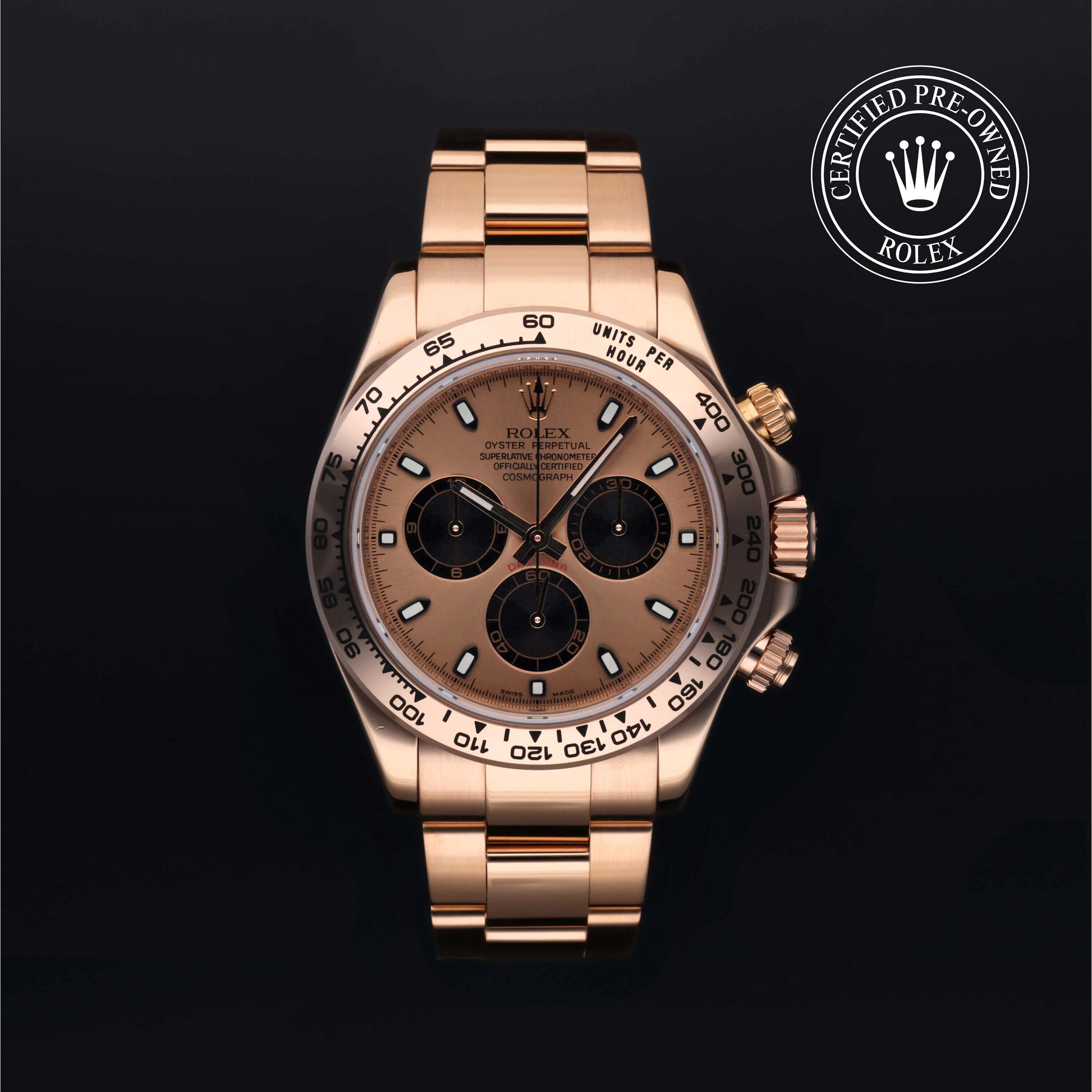 Rolex Certified Pre-Owned Daytona Cosmograph Daytona, 2010, Gold 18 Carat Red, 40 mm - image 1 of 5