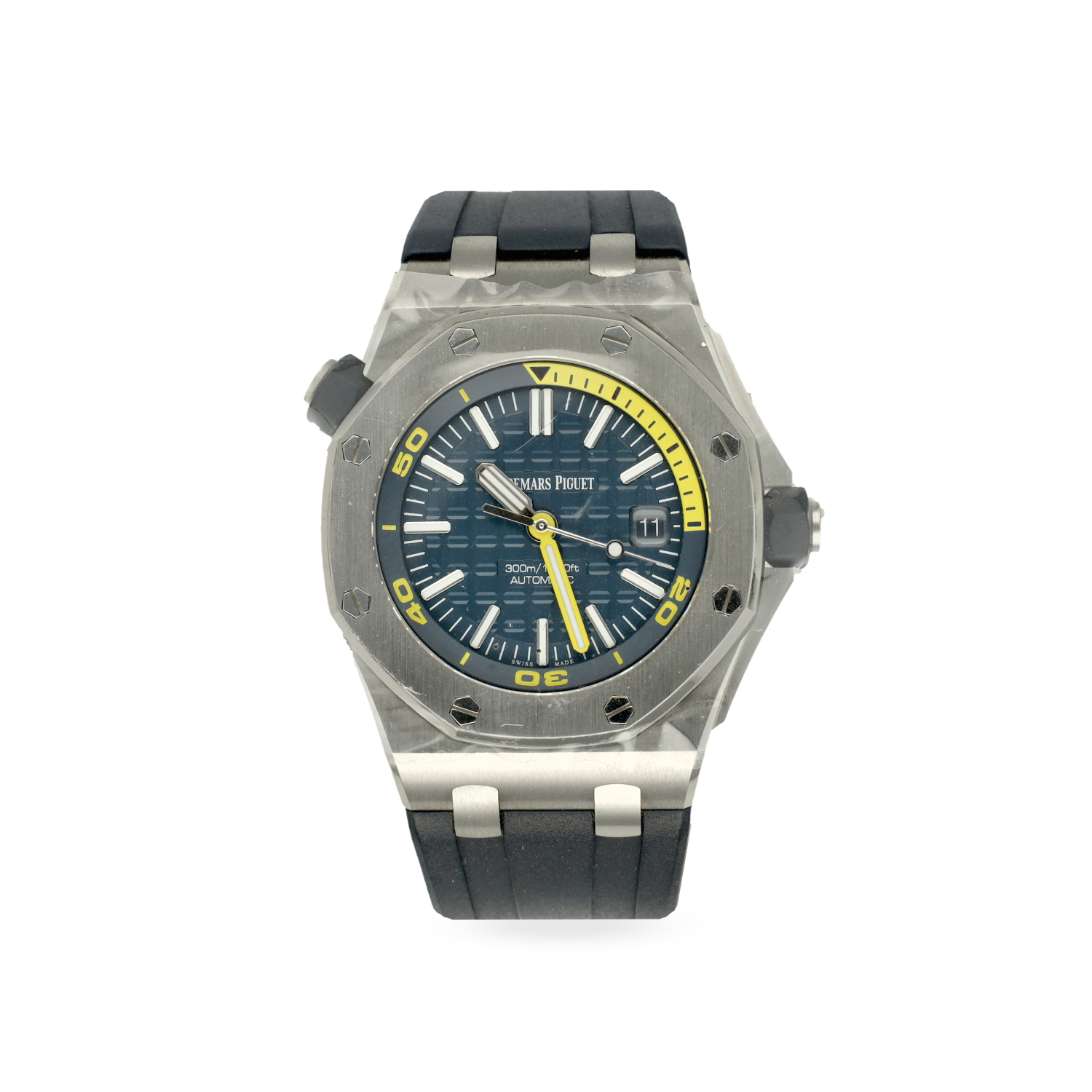 GASSAN pre owned Royal Oak Diver 15710ST.OO.A027CA. GASSAN