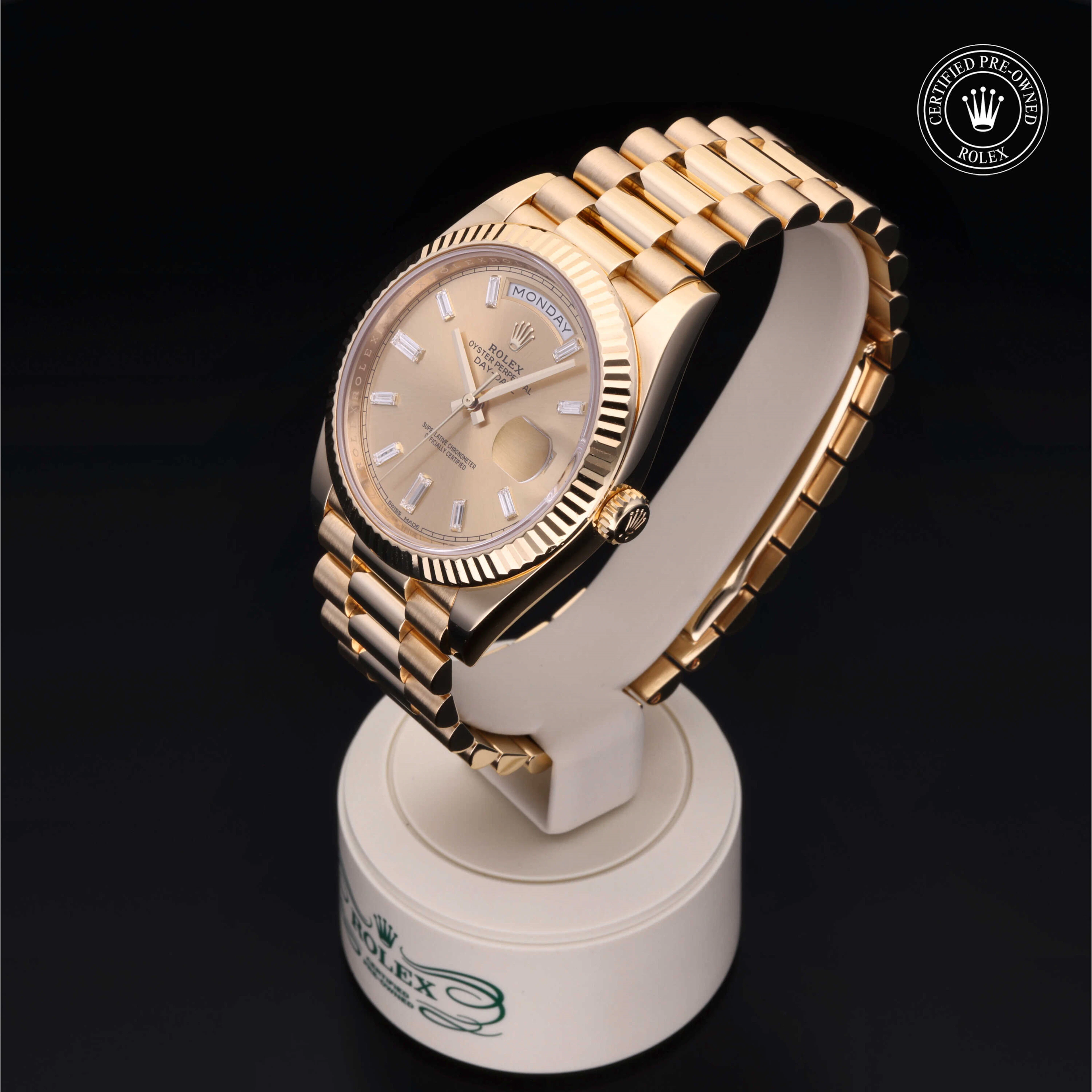 Rolex Certified Pre-Owned Day-Date Day-Date, 2017, Gold 18 Carat Yellow, 40 mm - image 3 of 5