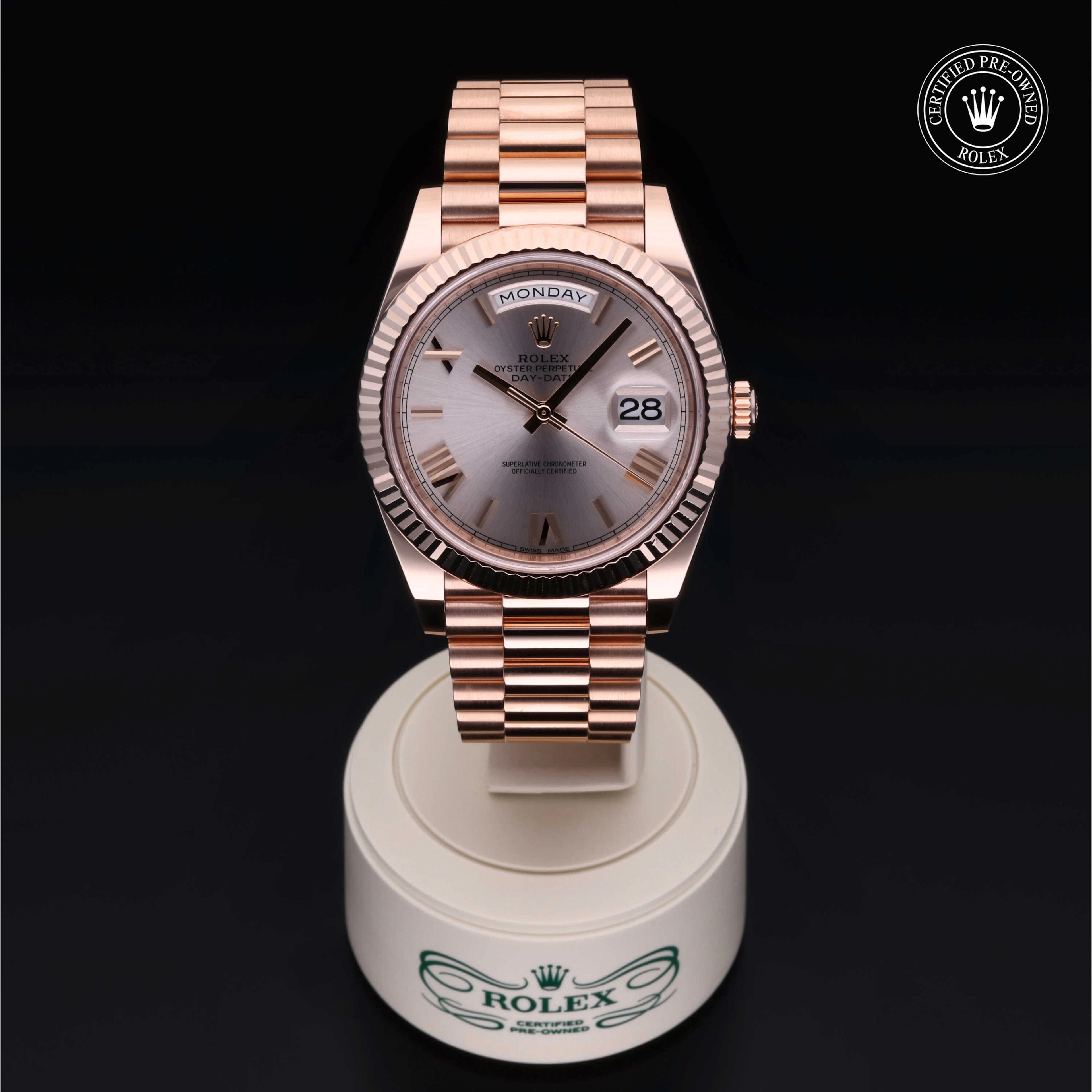 Rolex Certified Pre-Owned Day-Date Day-Date, 2015, Gold 18 Carat Red, 40 mm - image 2 of 5
