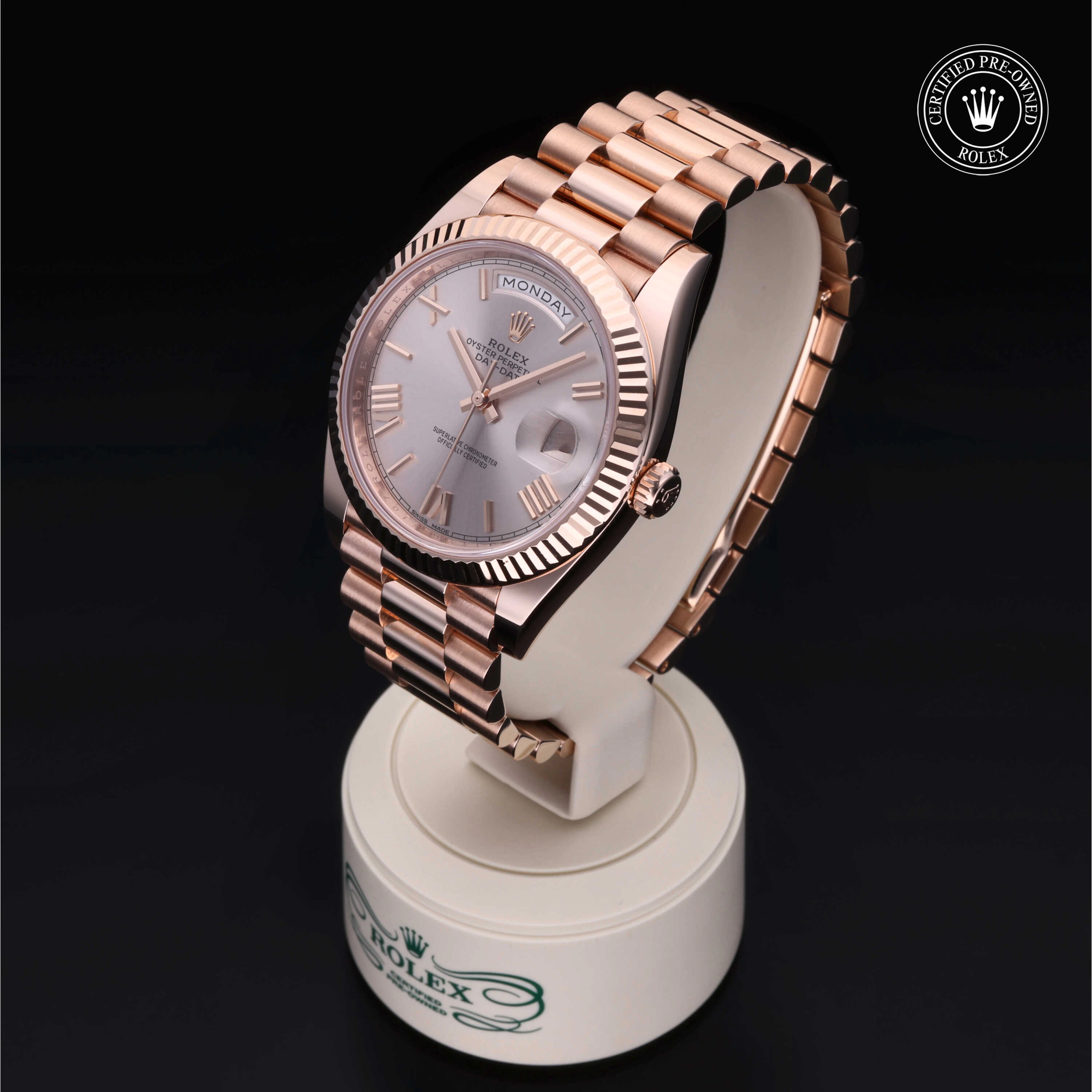 Rolex Certified Pre-Owned Day-Date Day-Date, 2015, Gold 18 Carat Red, 40 mm - image 3 of 5