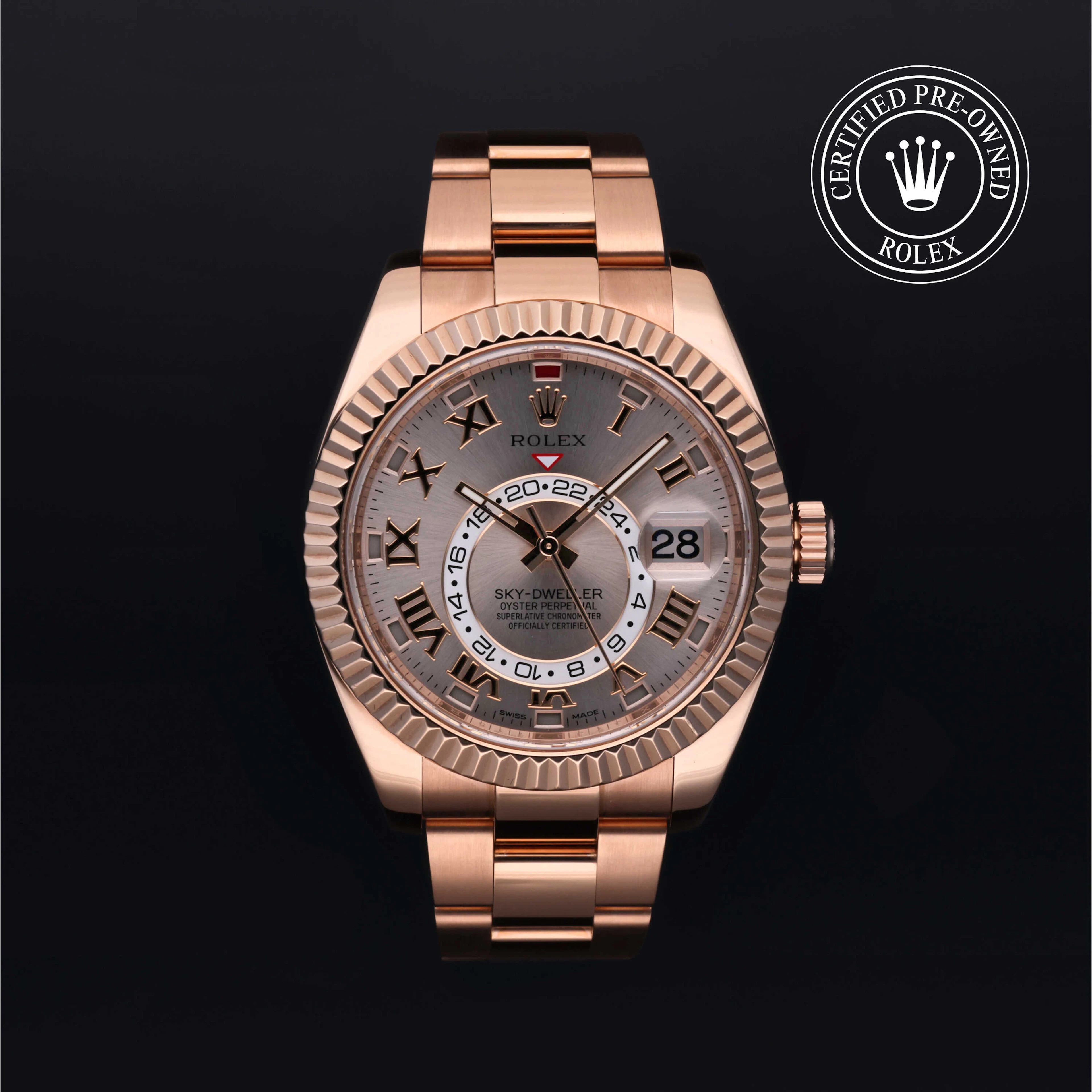 Rolex Certified Pre-Owned Sky-Dweller Sky-Dweller, 2017, Gold 18 Carat Red, 42 mm - image 1 of 5