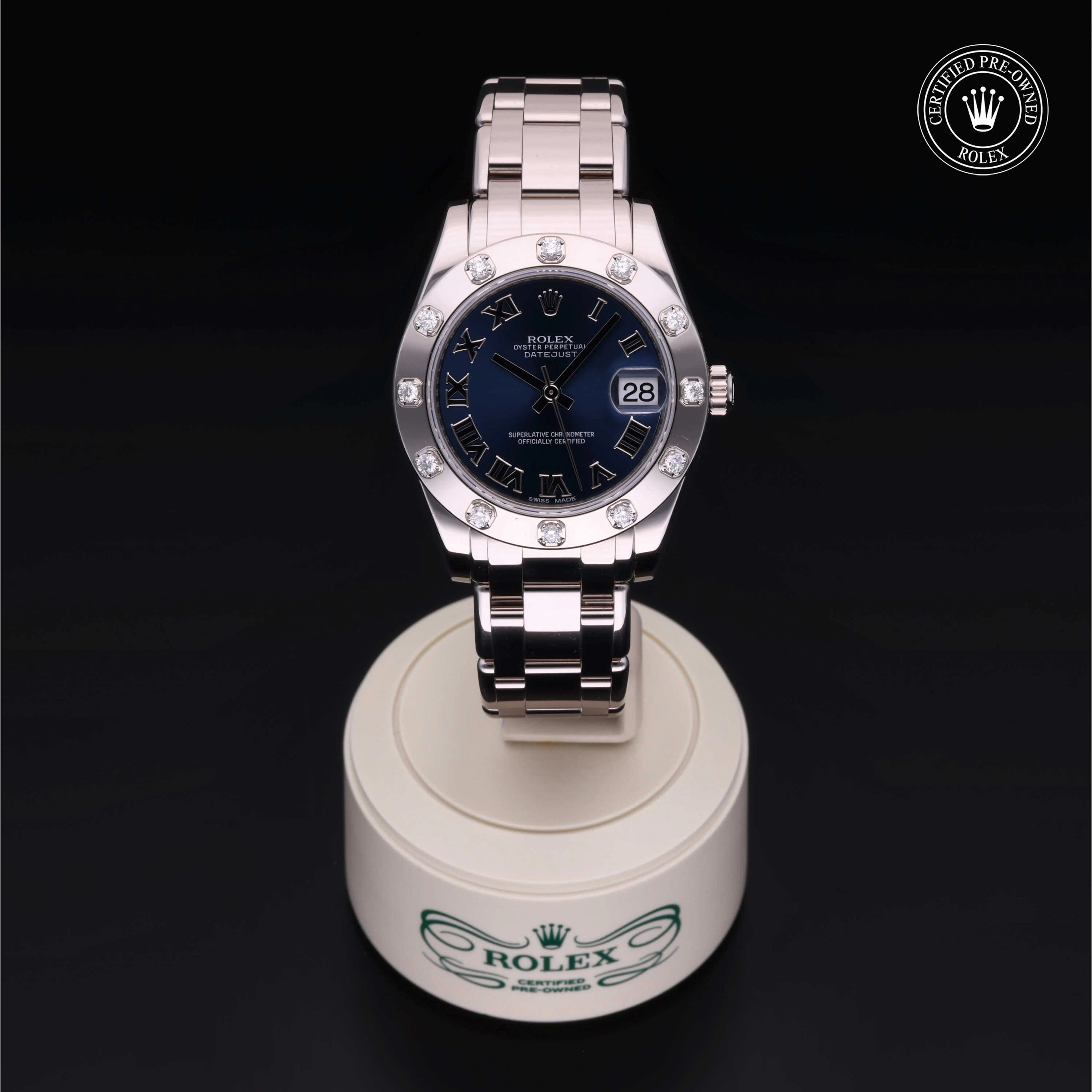 Rolex Certified Pre-Owned Pearlmaster Pearlmaster, 2015, Gold 18 Carat White, 34 mm - image 2 of 6