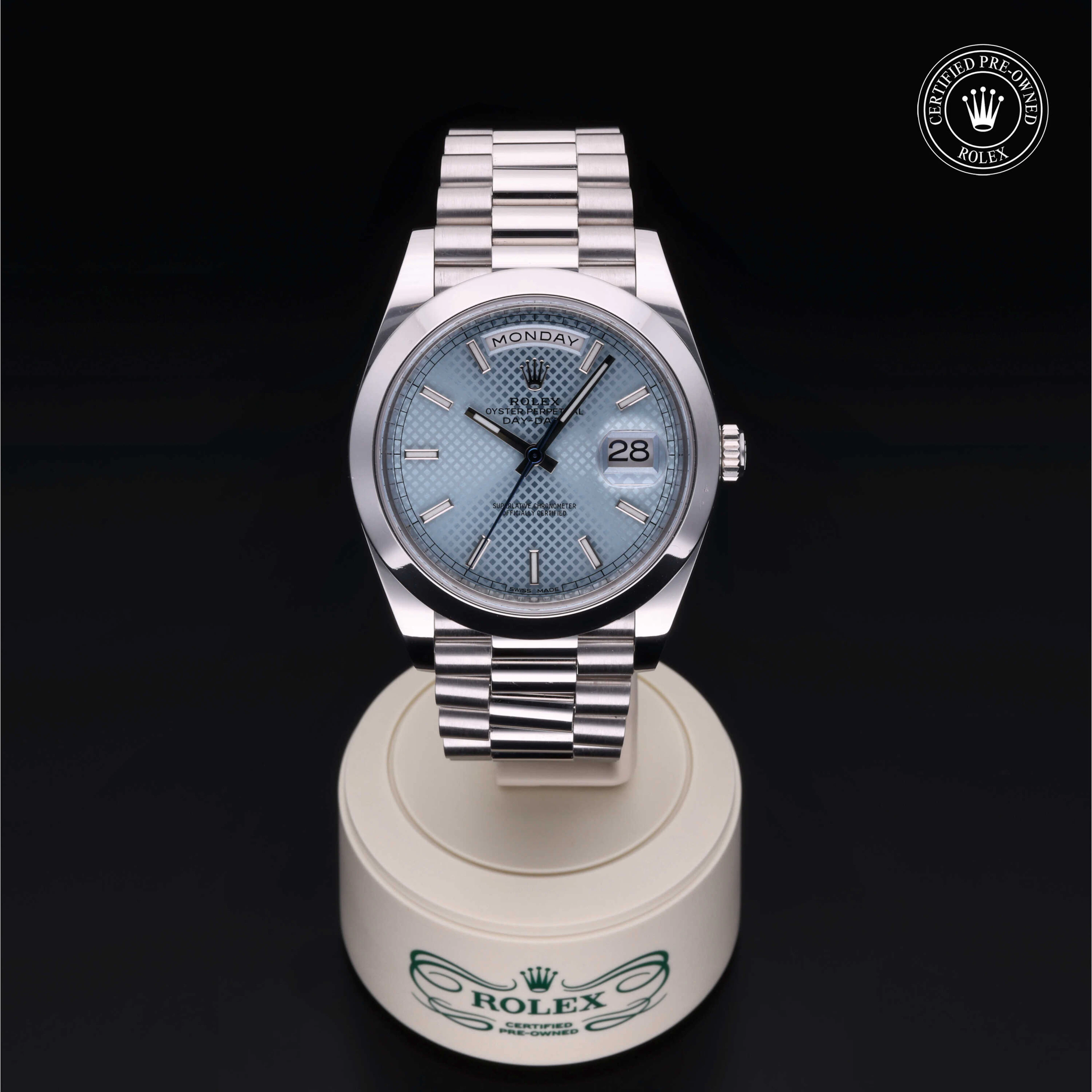 Rolex Certified Pre-Owned Day-Date Day-Date, 2018, Platinum, 40 mm - image 2 of 5