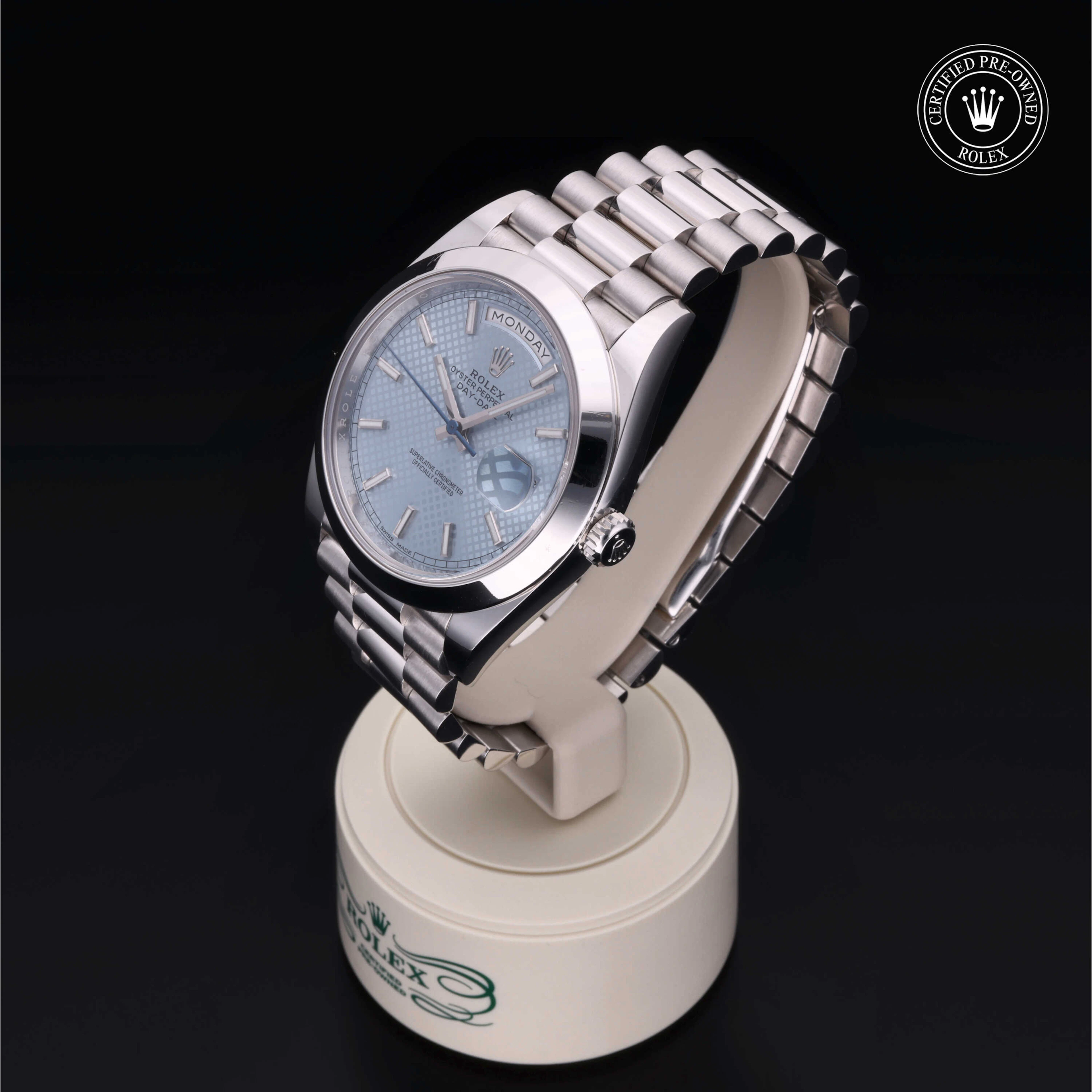 Rolex Certified Pre-Owned Day-Date Day-Date, 2018, Platinum, 40 mm - image 3 of 5