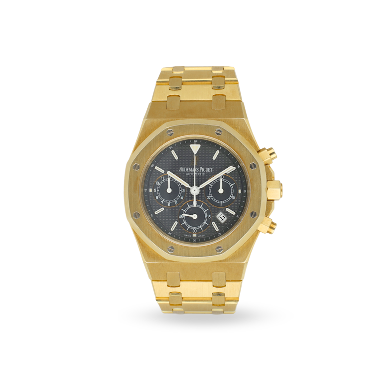 GASSAN pre owned Royal Oak 25860BA.OO.1110BA.01 GASSAN