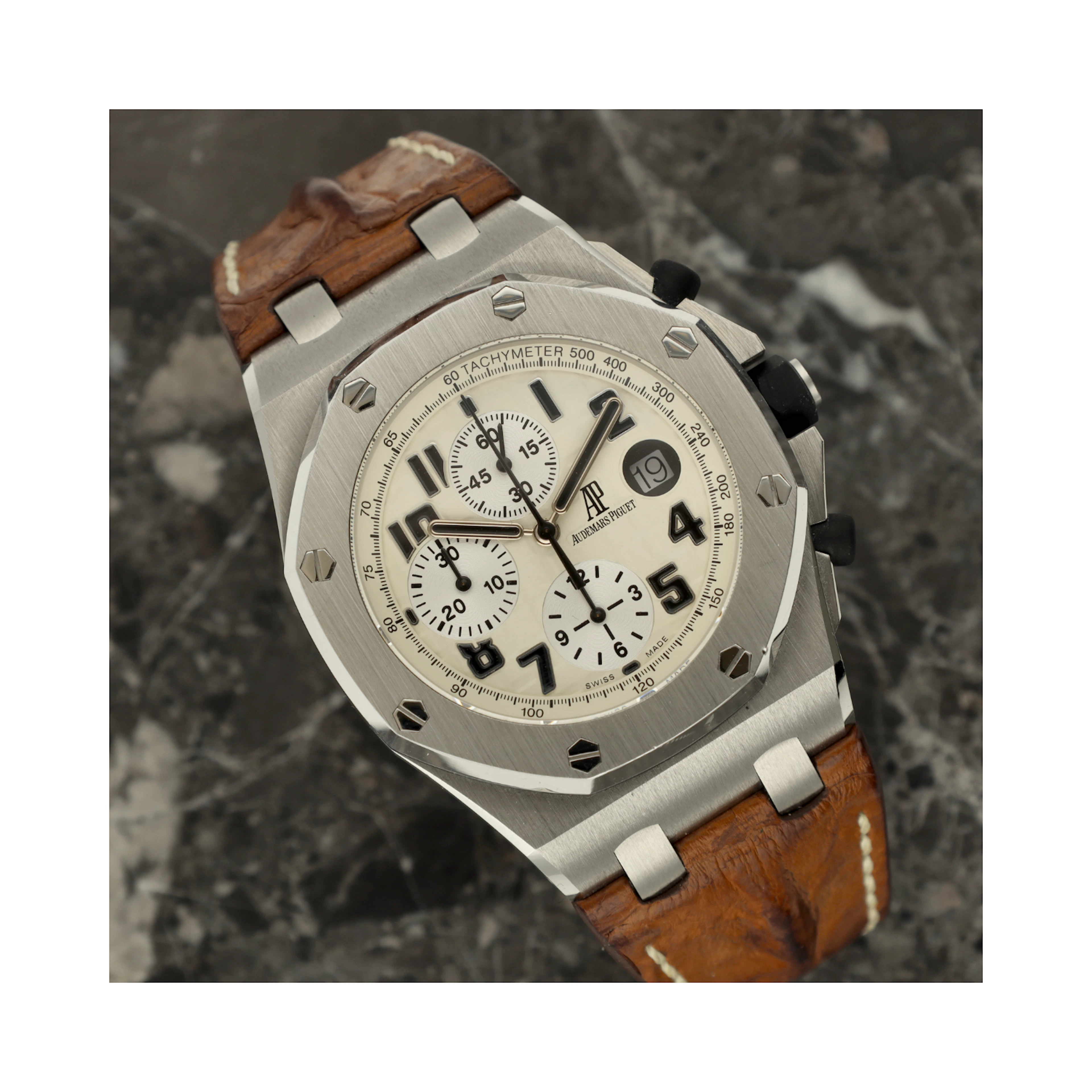 Pre-owned watches Royal Oak Offshore 26170ST.OO.D091CR.01 "Safari"