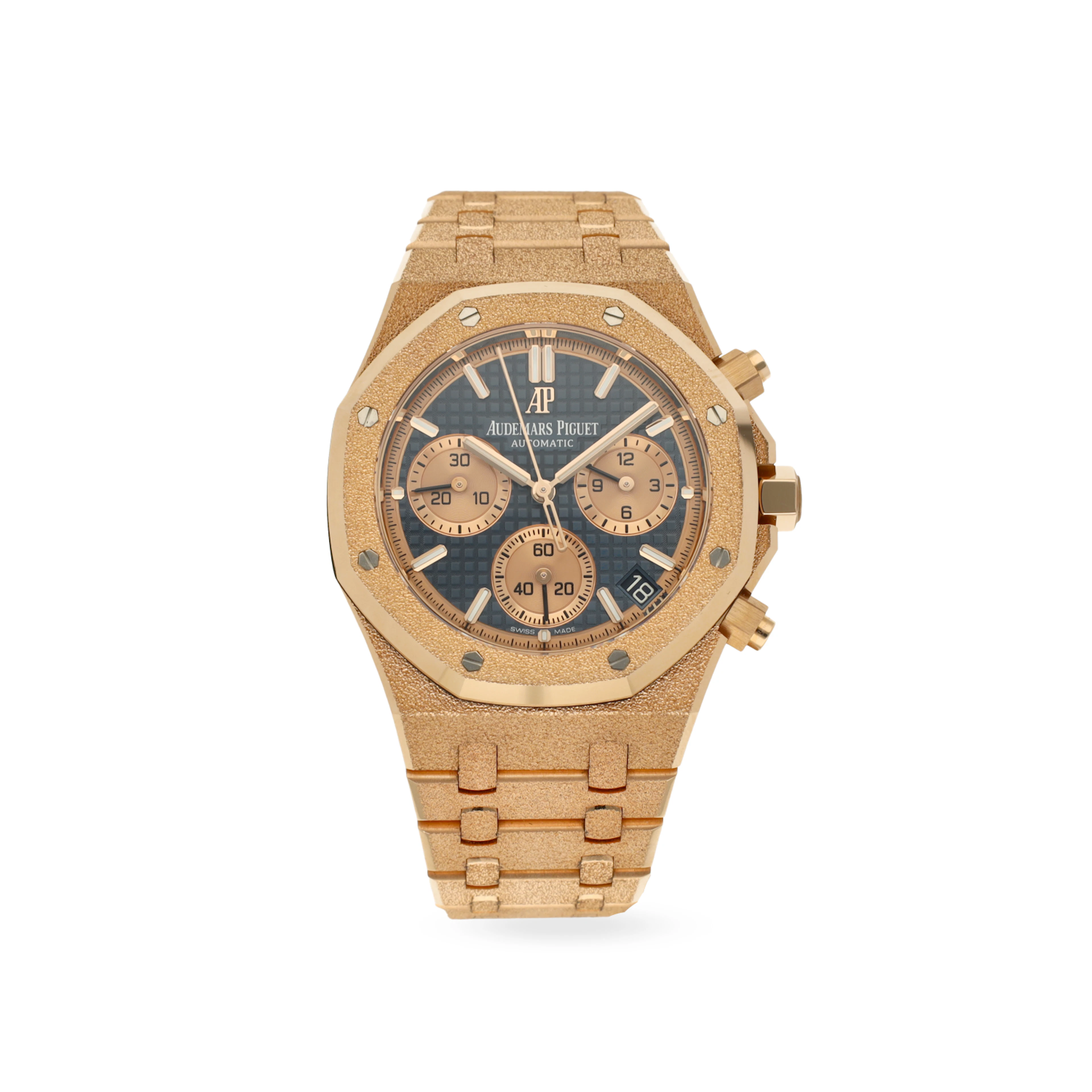 Pre-owned watches Royal Oak 26239OR.GG.1224OR.01 "Frosted"