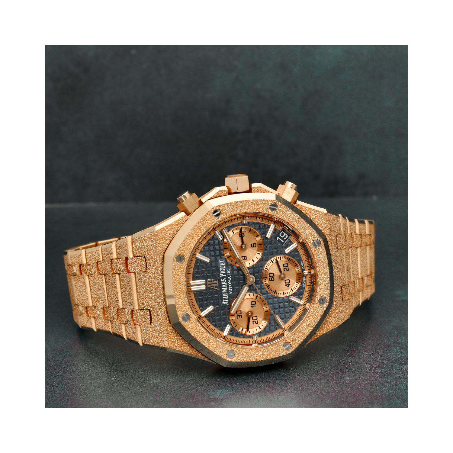 Pre-owned watches Royal Oak 26239OR.GG.1224OR.01 "Frosted"