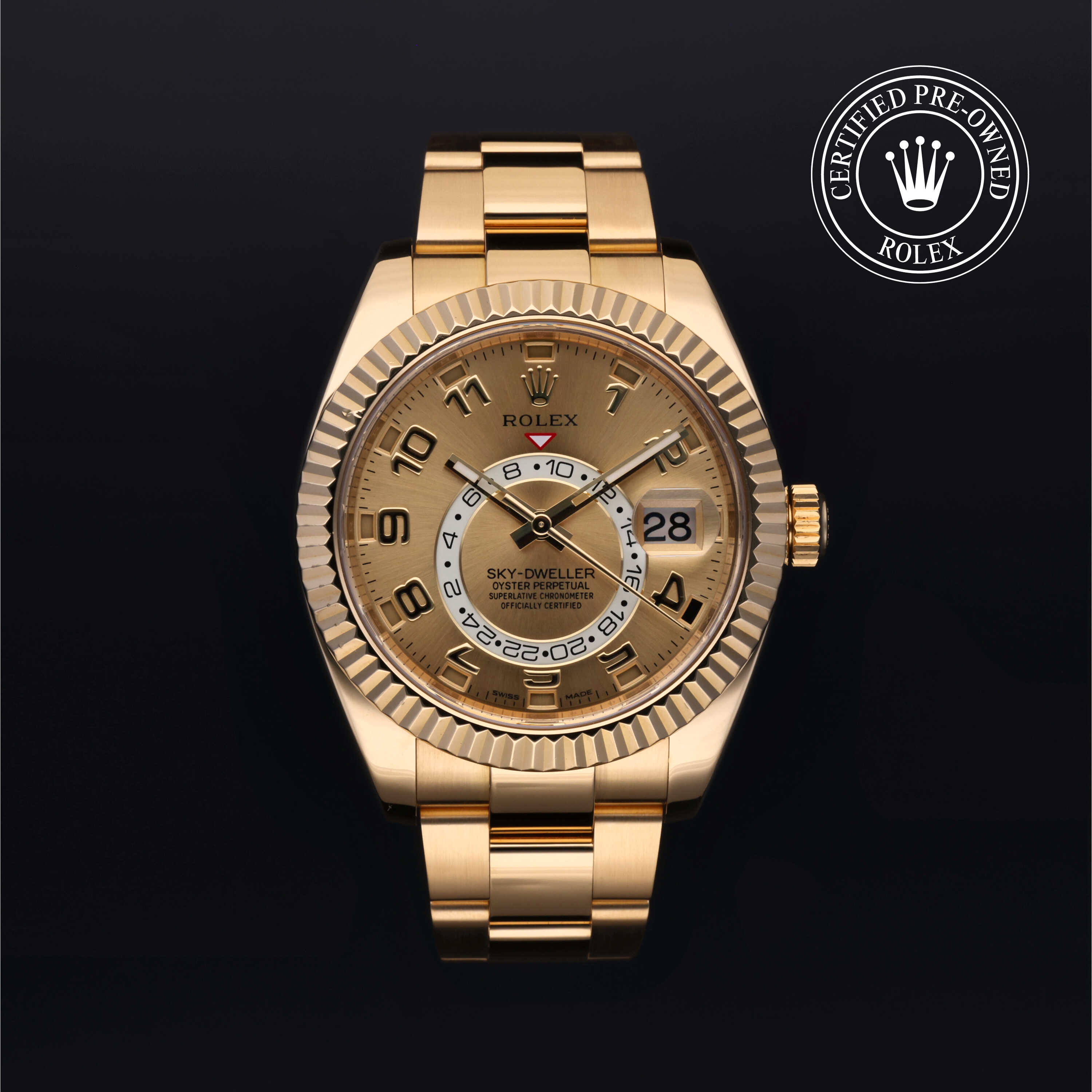 Pre-owned watches Sky-Dweller 326938
