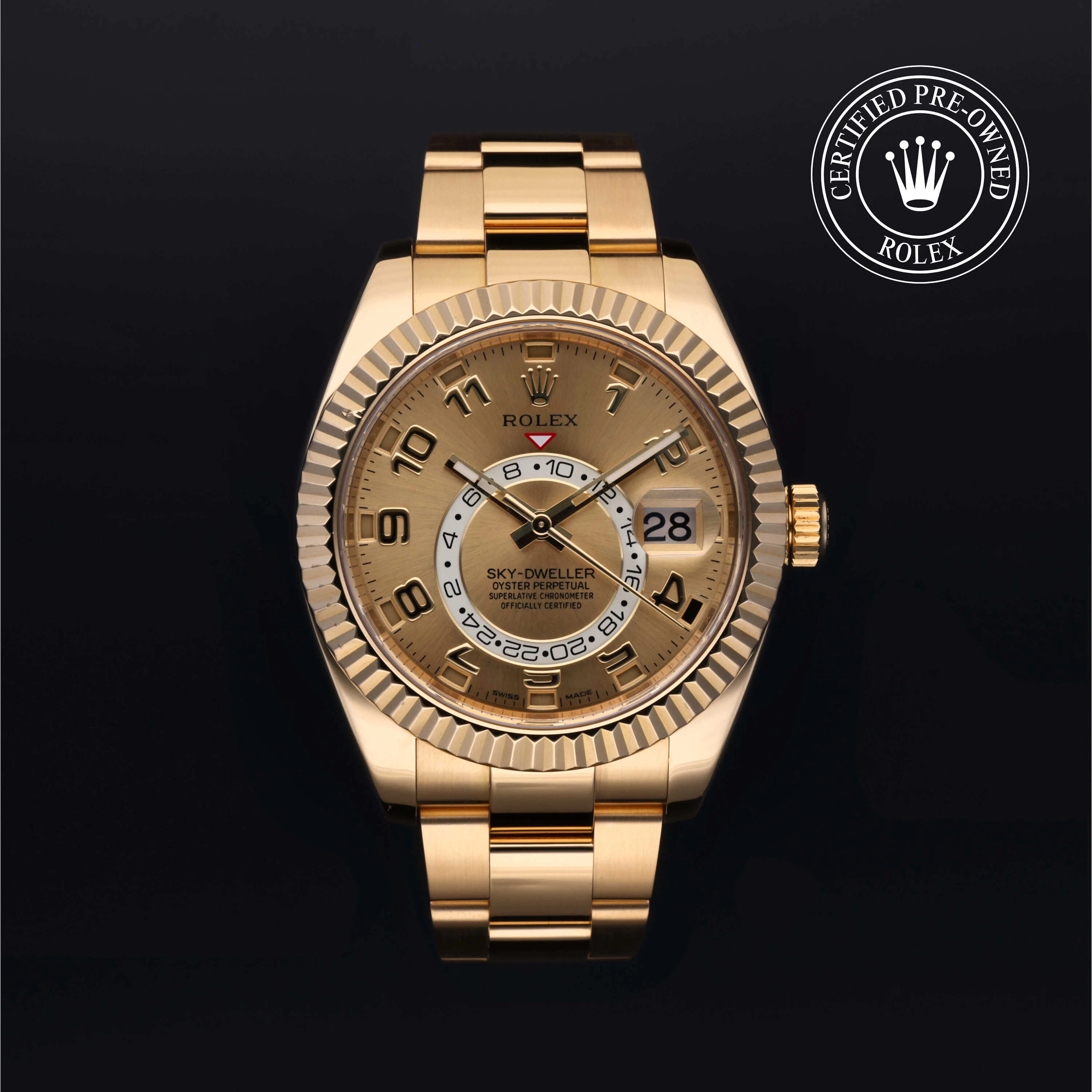 Pre-owned watches Sky-Dweller 326938