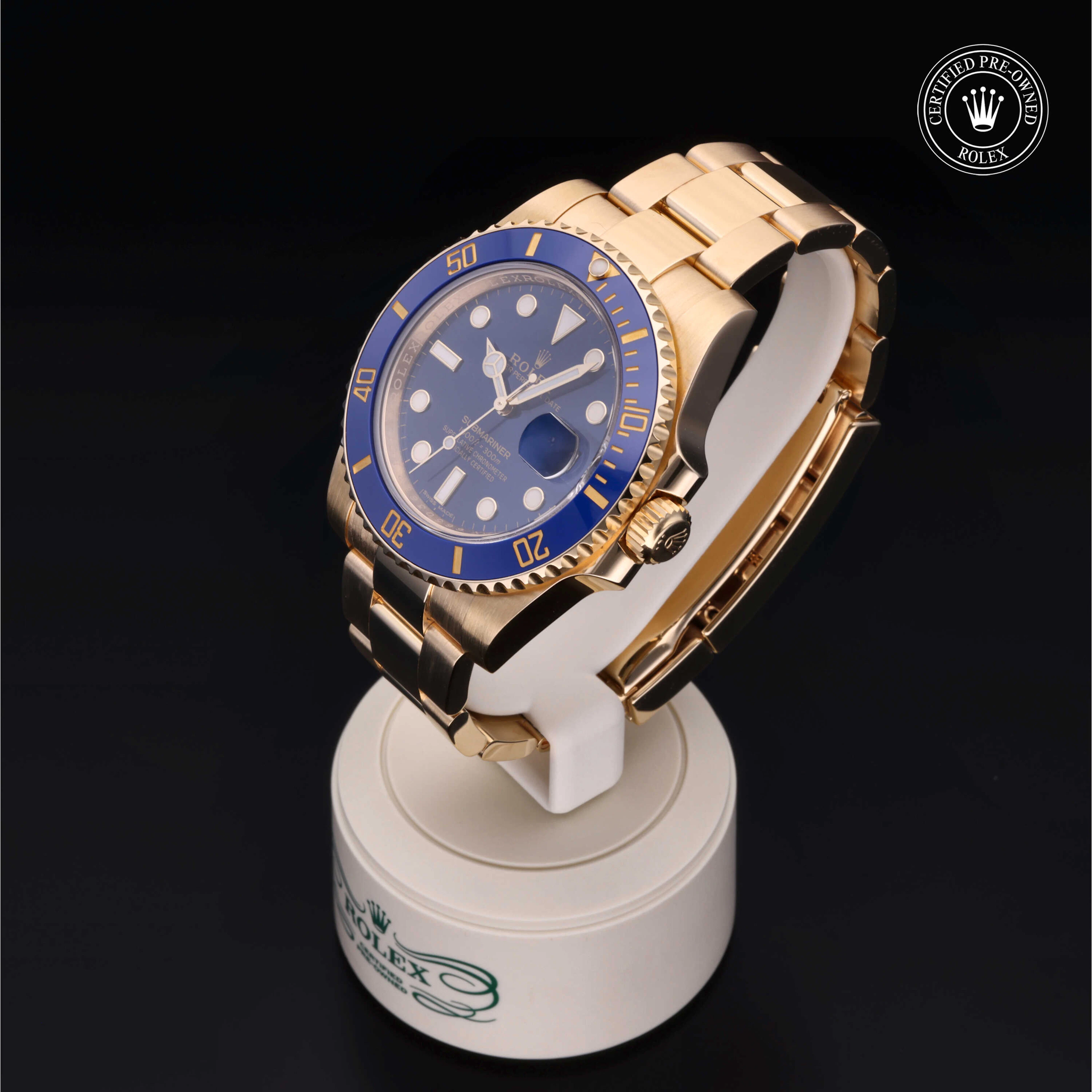 Rolex Certified Pre-Owned Submariner Submariner Date, 2017, Gold 18 Carat Yellow, 40 mm - image 3 of 6