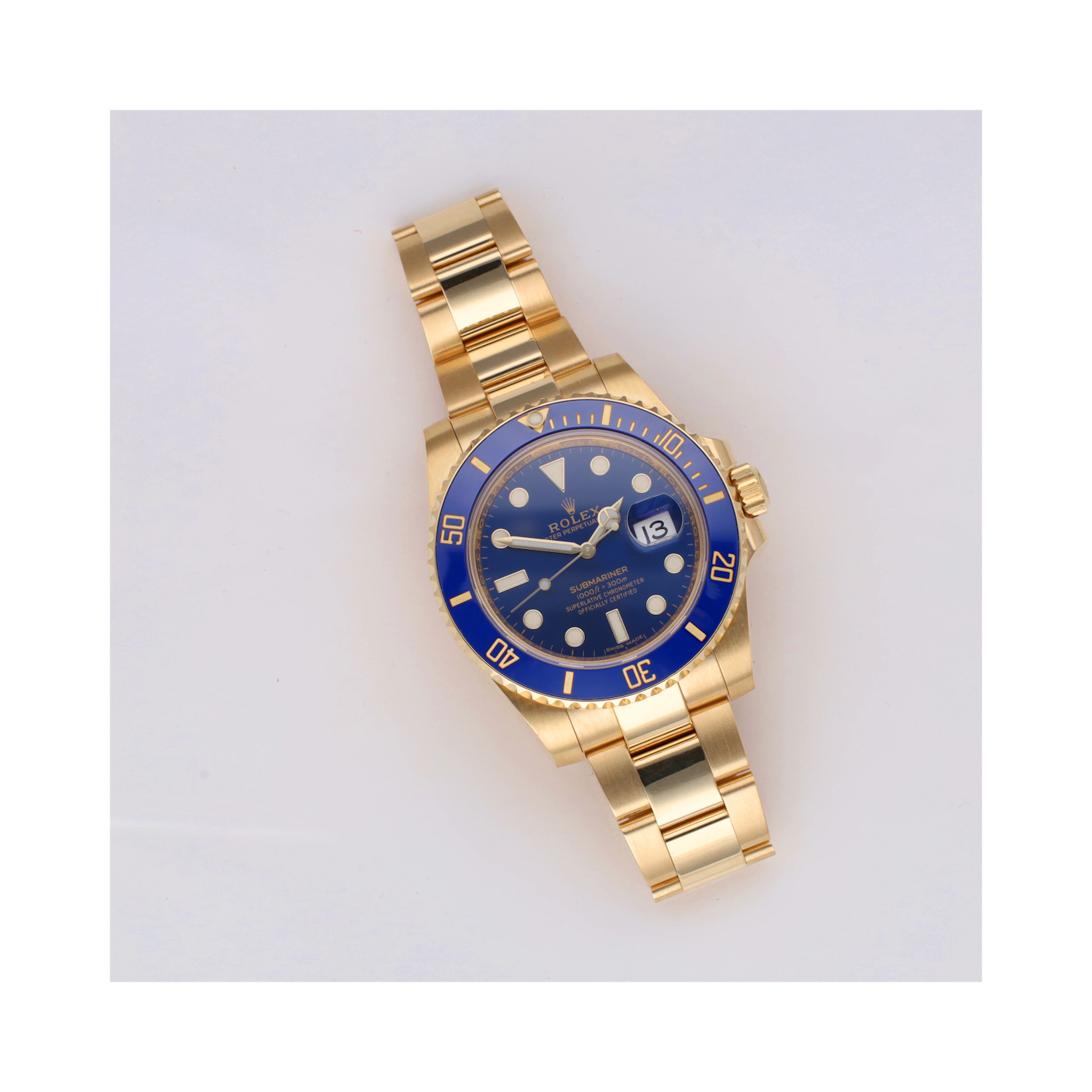 Rolex Certified Pre-Owned Submariner Submariner Date, 2017, Gold 18 Carat Yellow, 40 mm - image 6 of 6
