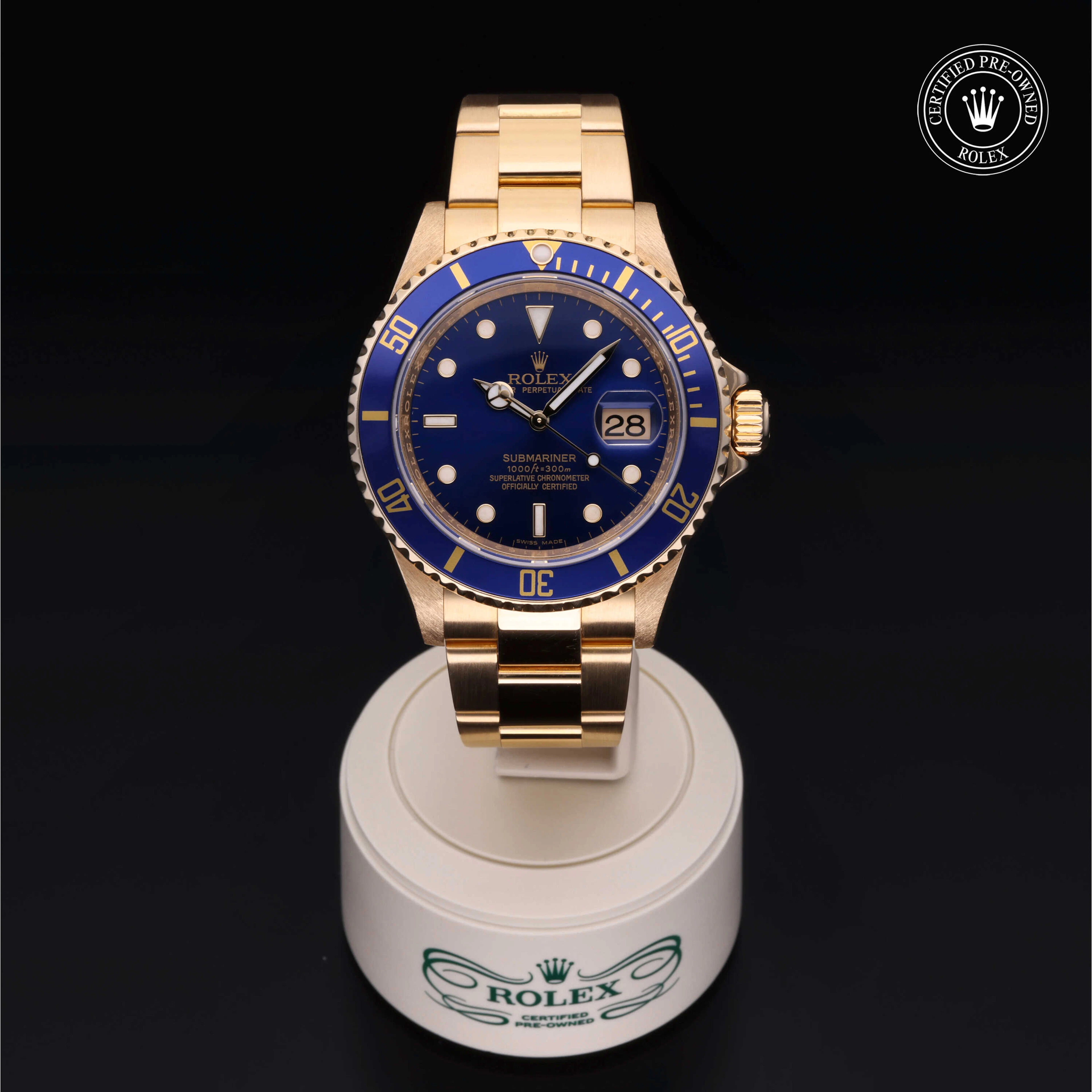 Rolex Certified Pre-Owned Submariner Submariner Date, 2007, Gold 18 Carat Yellow, 40 mm - image 2 of 6