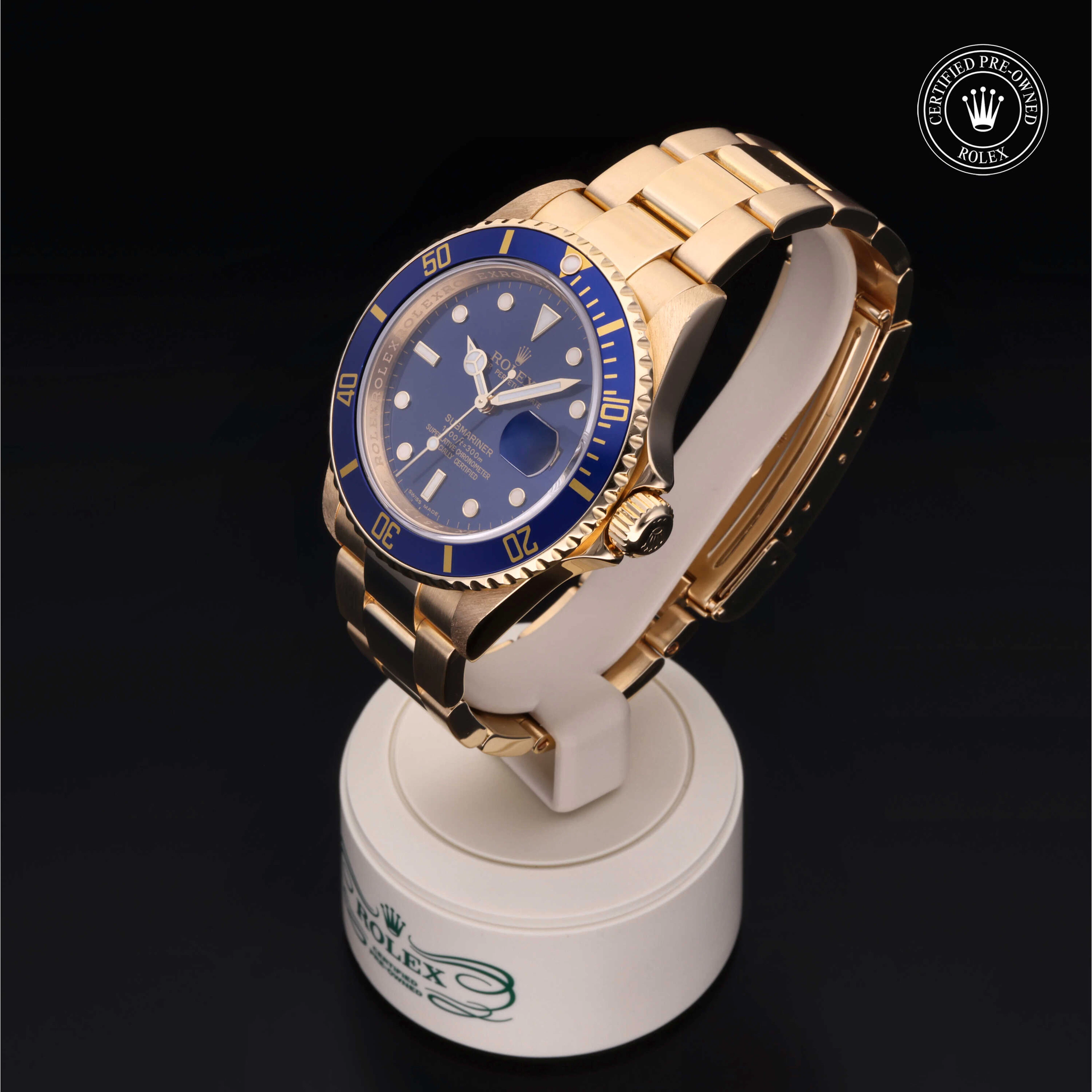 Rolex Certified Pre-Owned Submariner Submariner Date, 2007, Gold 18 Carat Yellow, 40 mm - image 3 of 6
