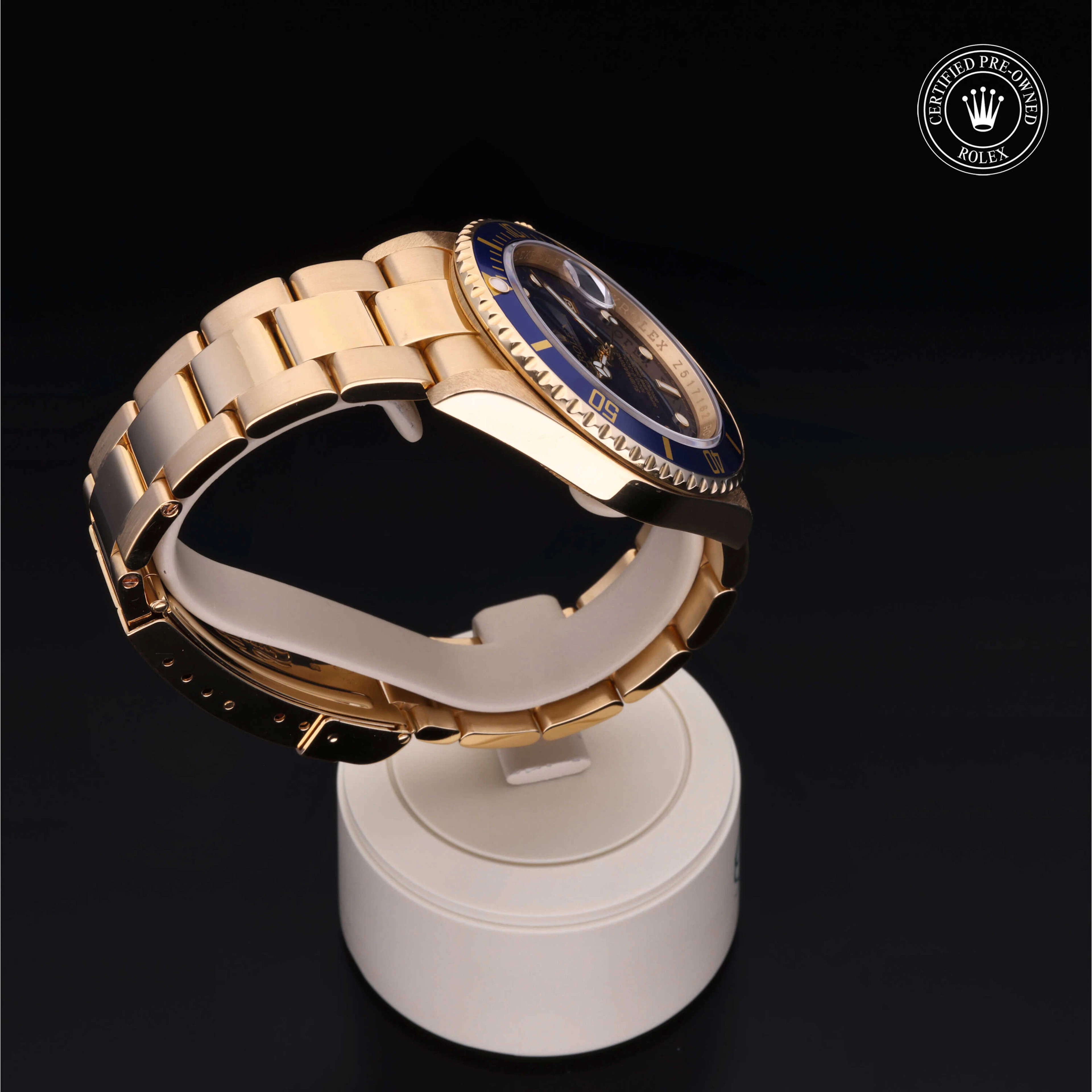 Rolex Certified Pre-Owned Submariner Submariner Date, 2007, Gold 18 Carat Yellow, 40 mm - image 5 of 6