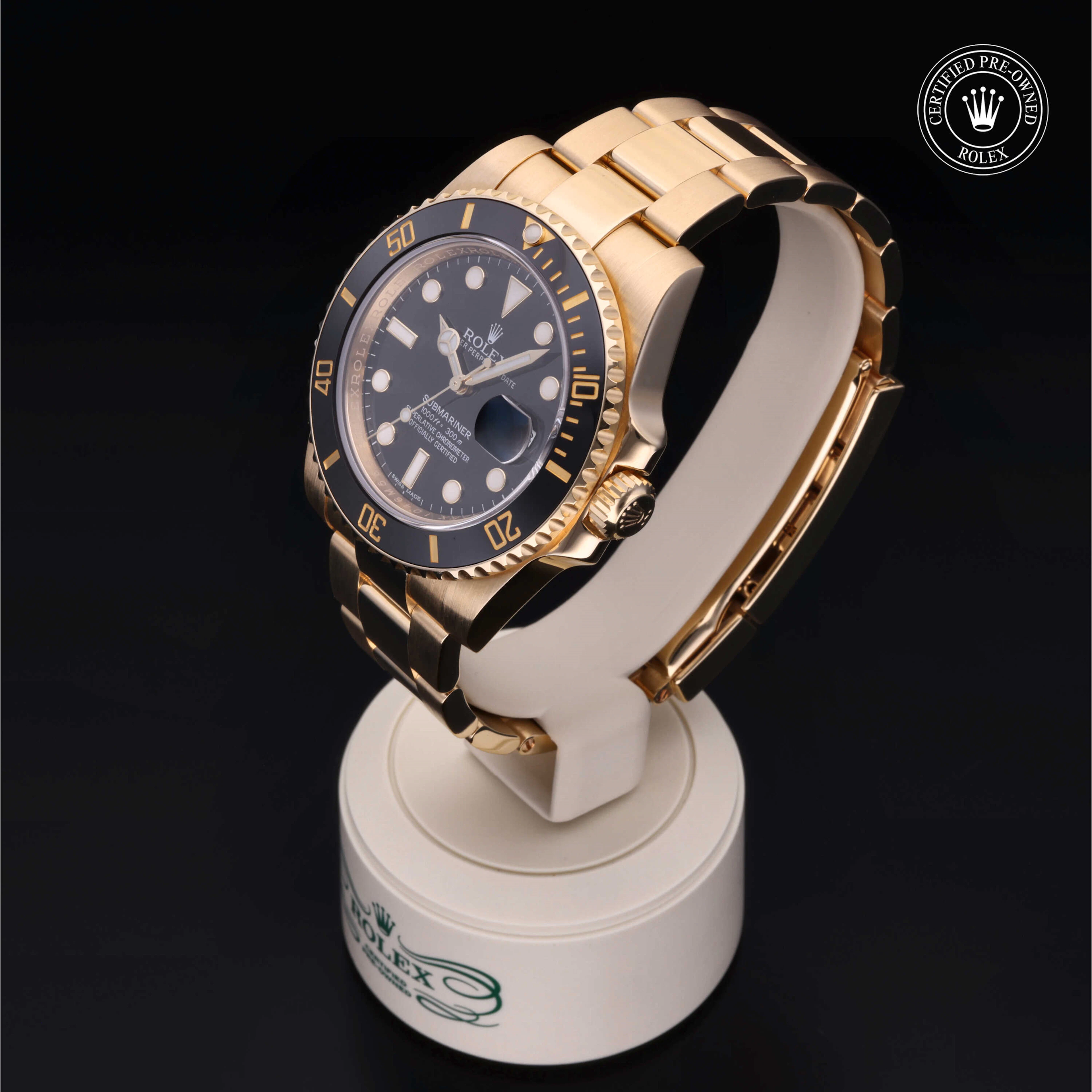 Rolex Certified Pre-Owned Submariner Submariner Date, 2016, Gold 18 Carat Yellow, 40 mm - image 3 of 6