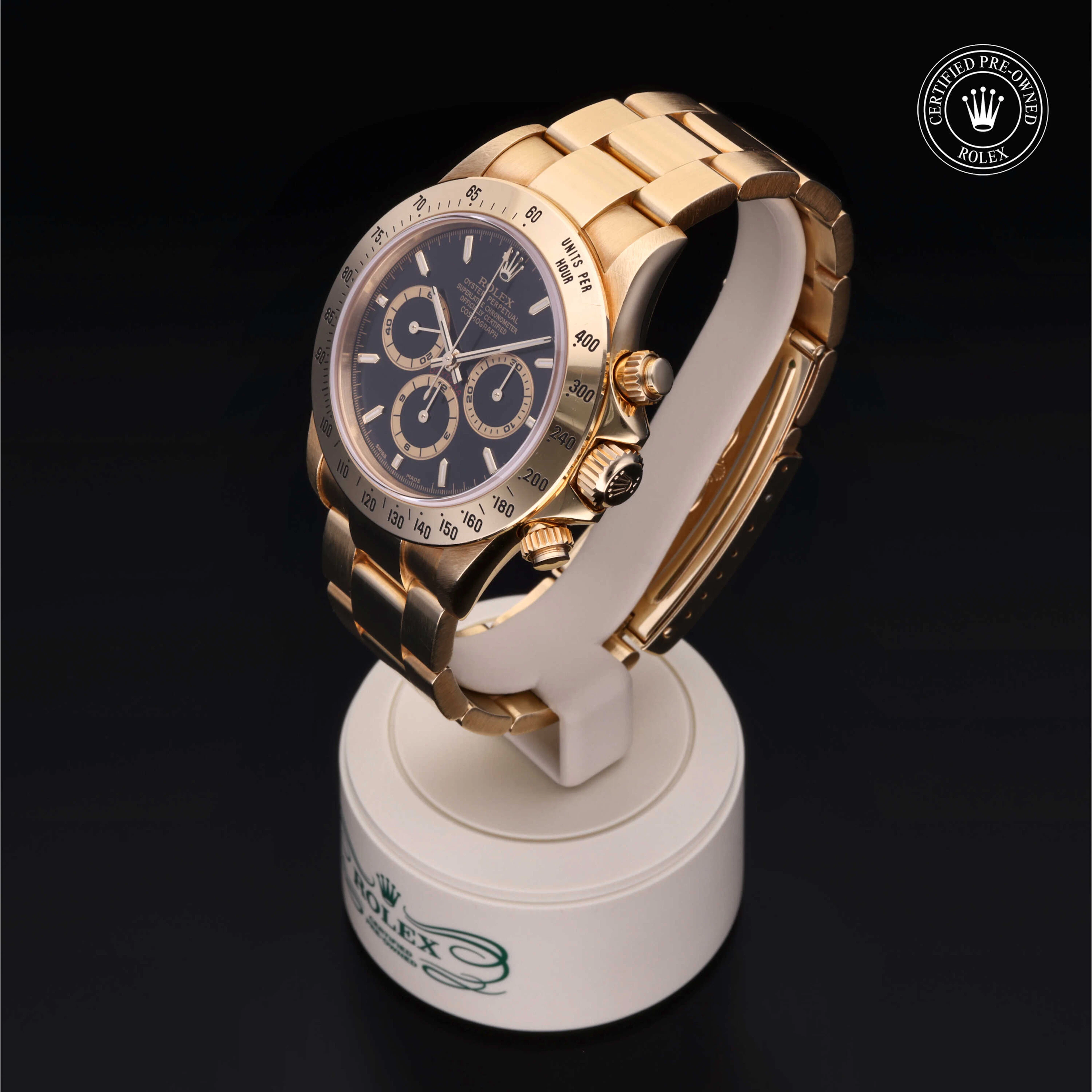 Rolex Certified Pre-Owned Daytona Cosmograph Daytona, 1992, Gold 18 Carat Yellow, 40 mm - image 3 of 5