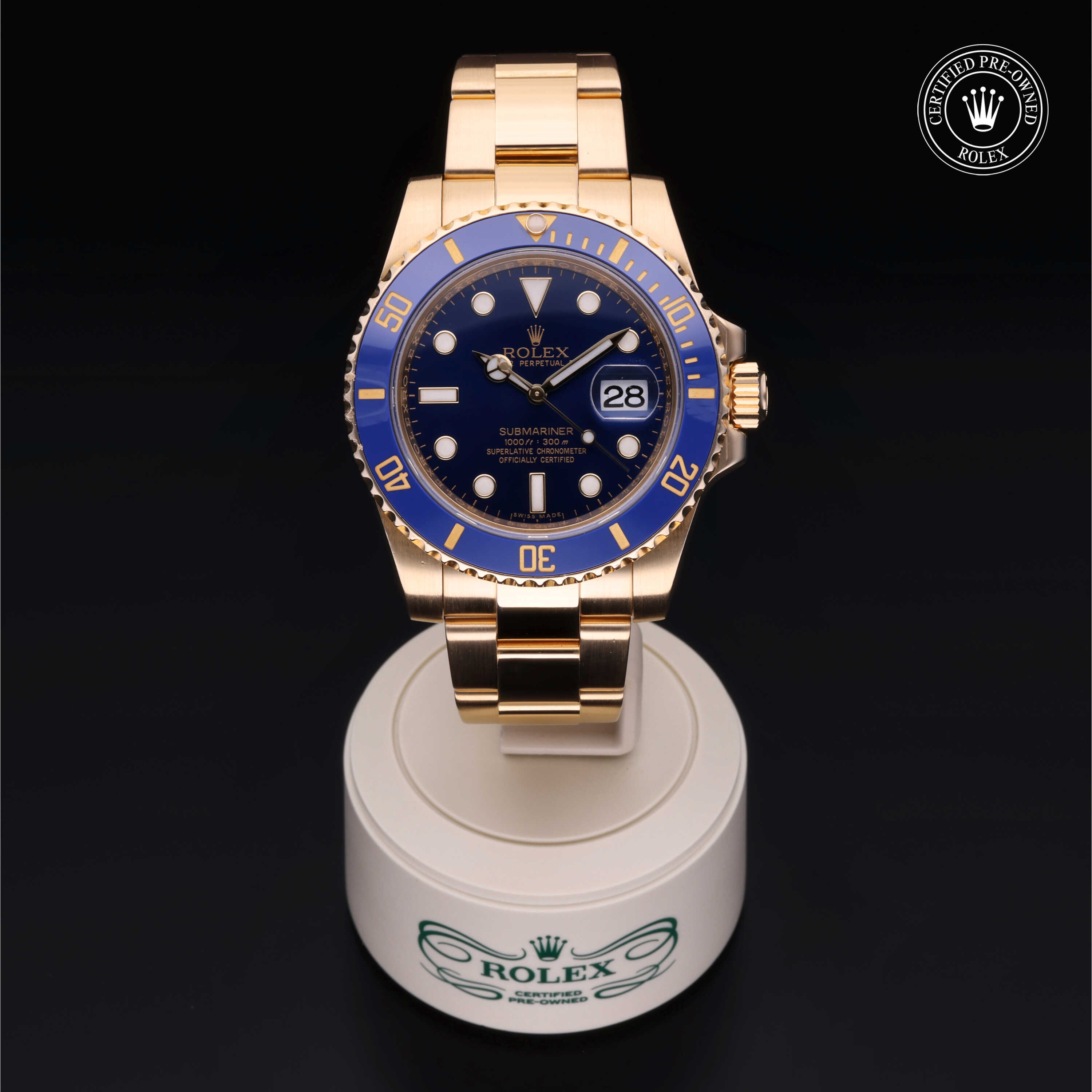 Pre-owned watches Submariner 116618LB