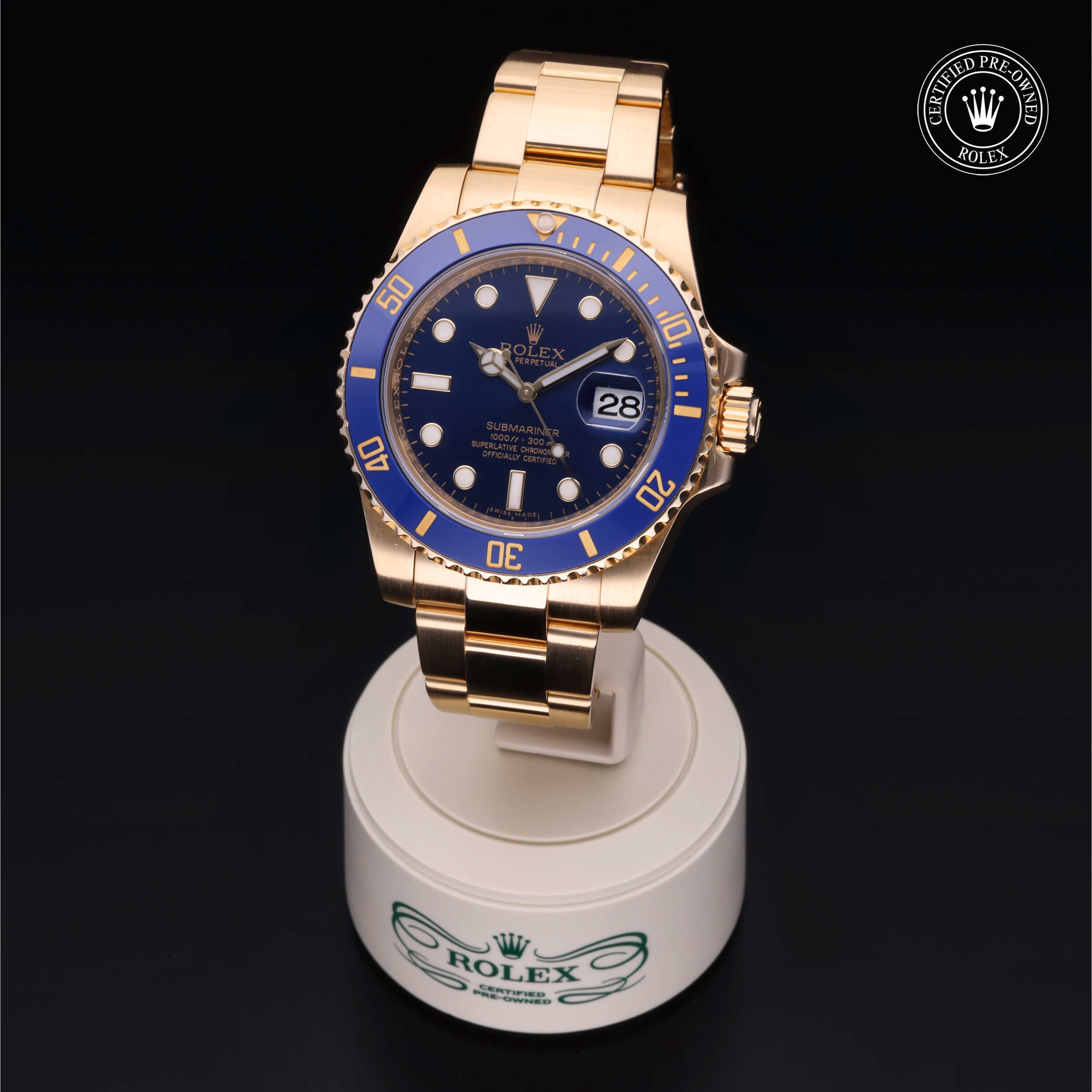 Pre-owned watches Submariner 116618LB