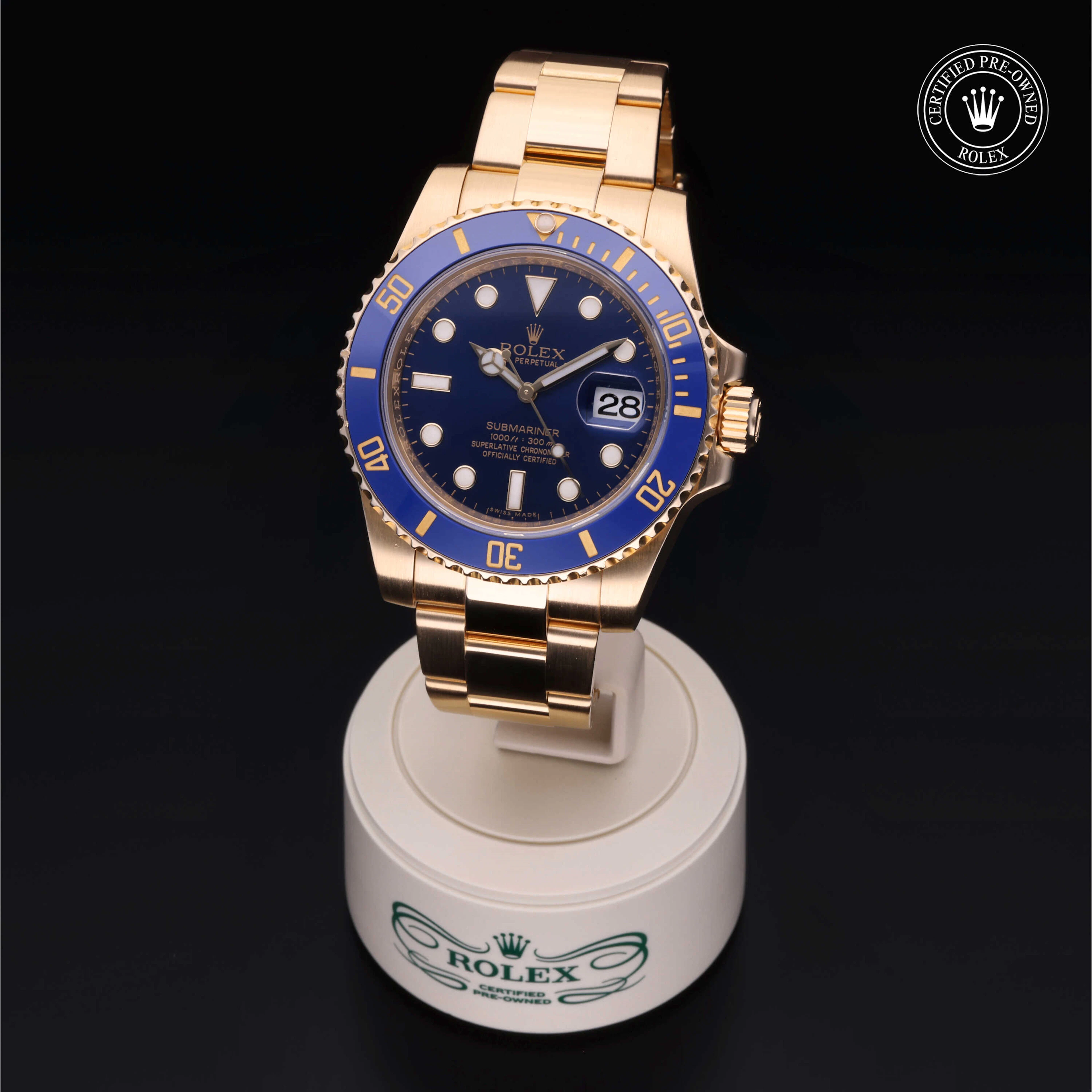 Pre-owned watches Submariner 116618LB