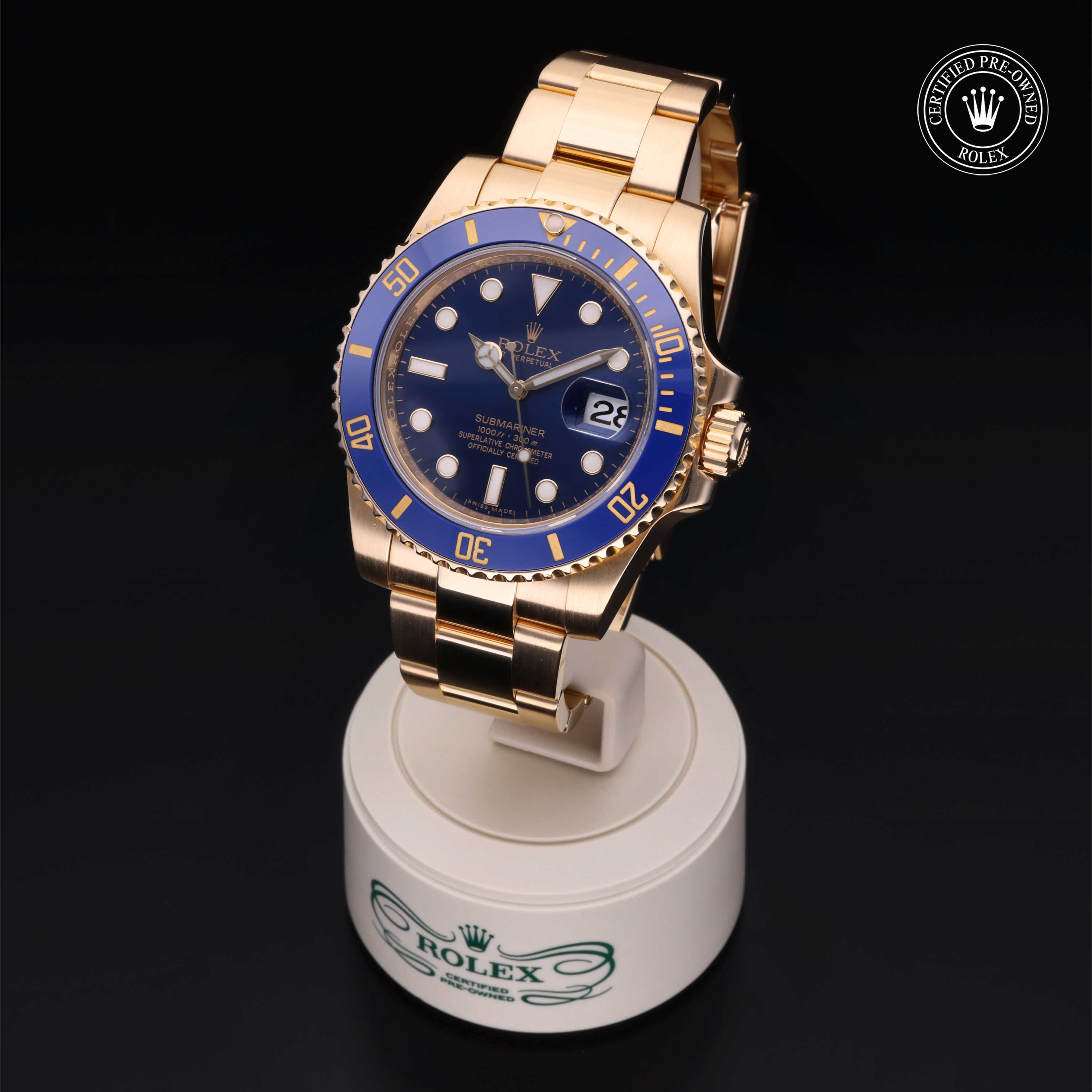 Pre-owned watches Submariner 116618LB