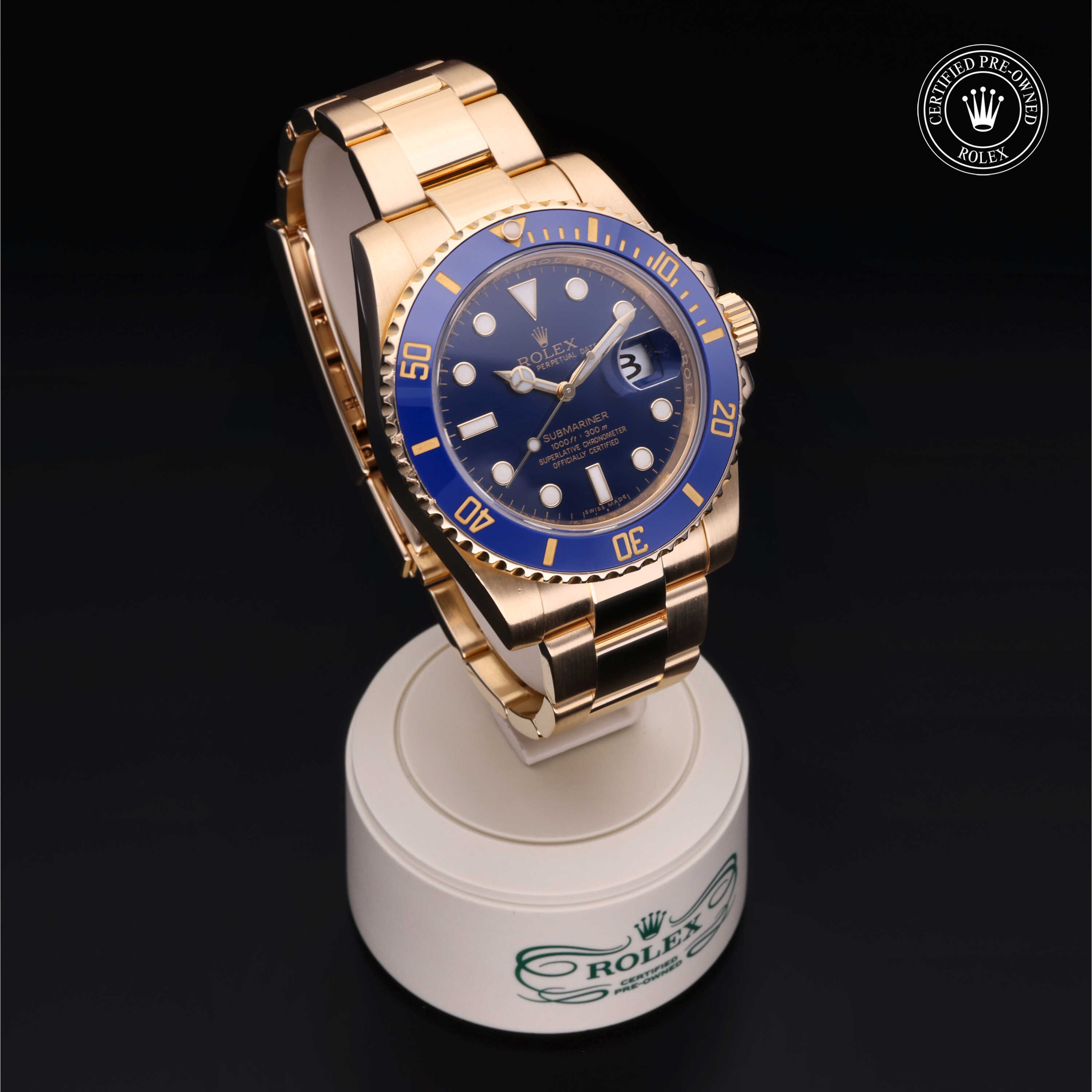 Pre-owned watches Submariner 116618LB