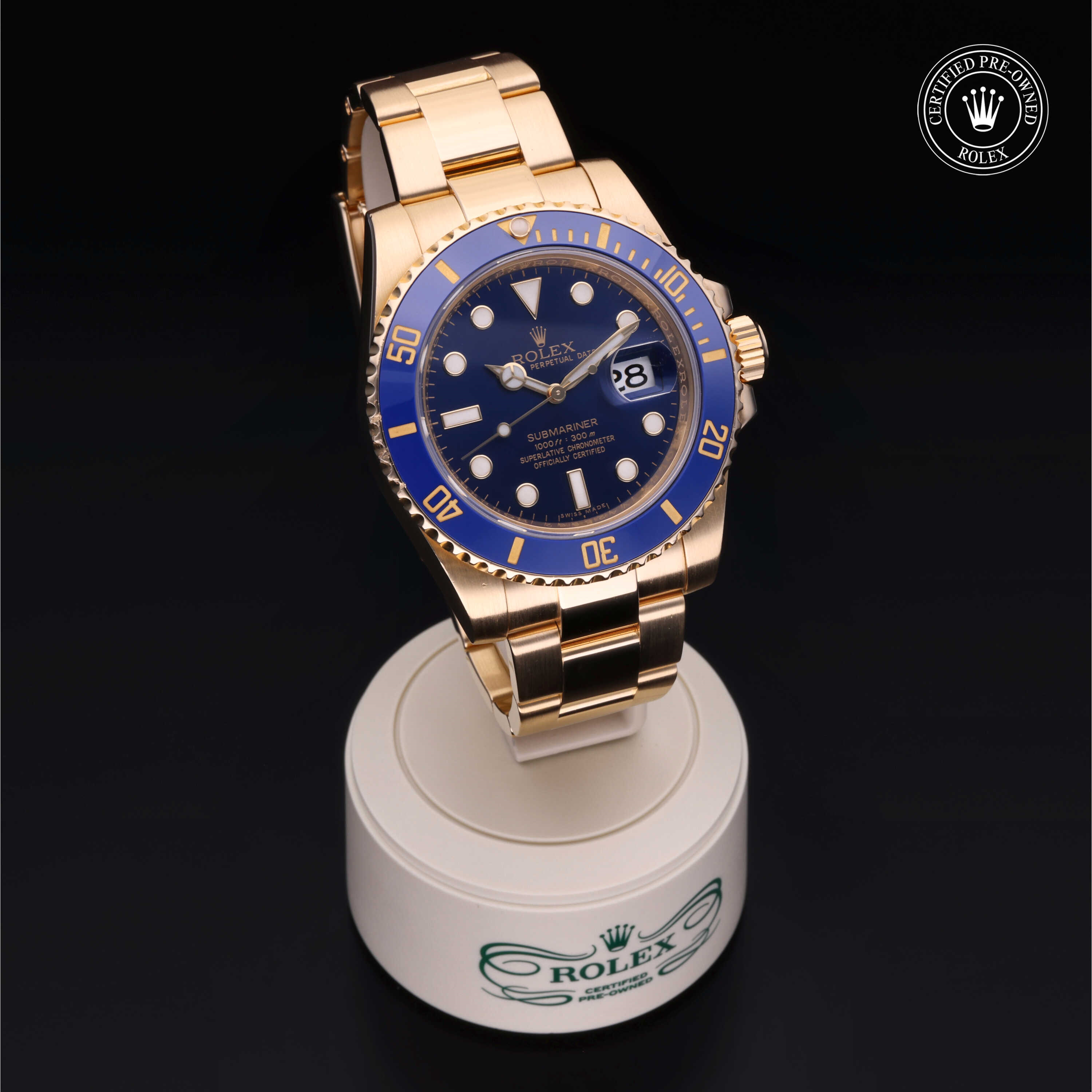 Pre-owned watches Submariner 116618LB