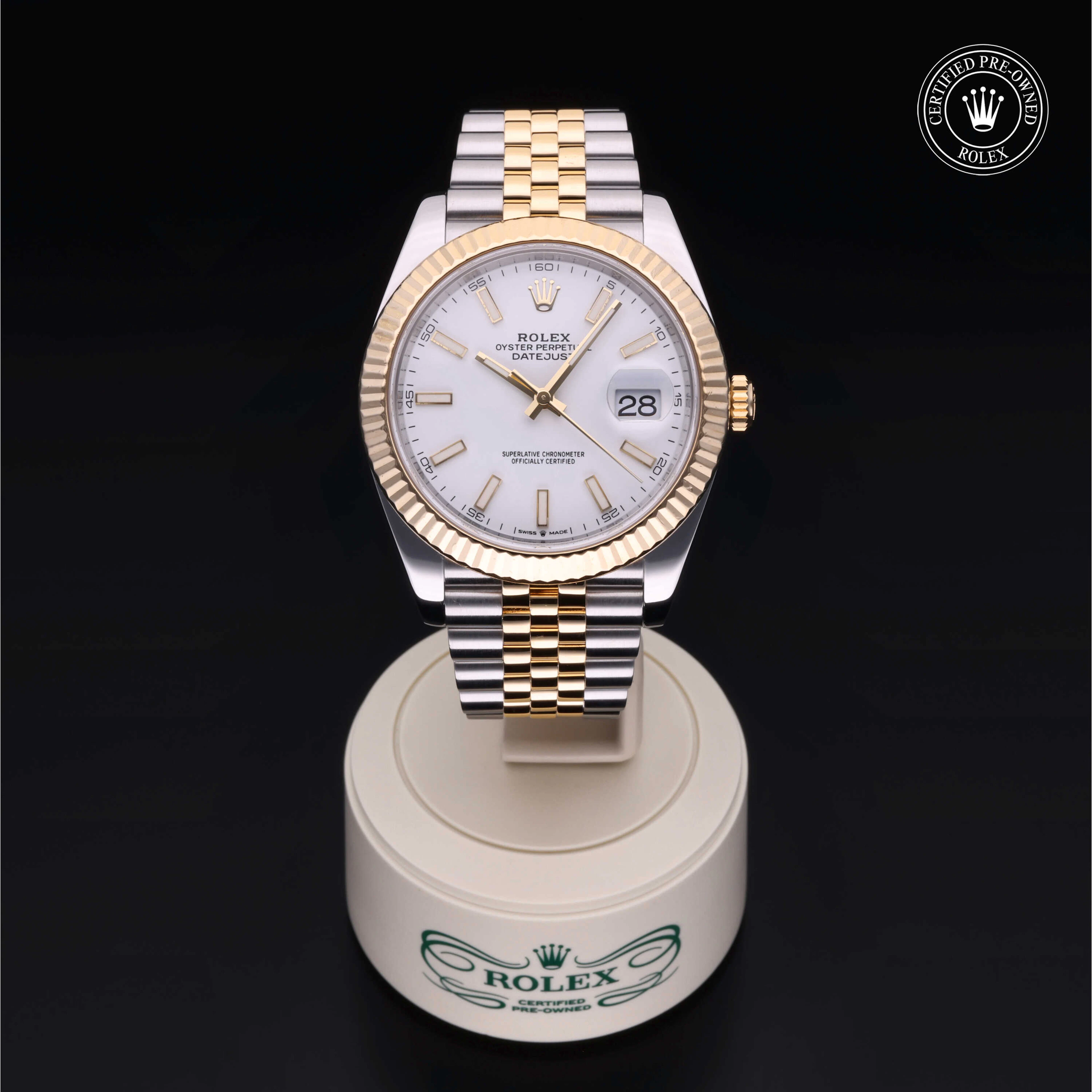 Rolex Certified Pre-Owned Datejust Datejust, 2017, Rolesor 18 Carat Yellow, 41 mm - image 2 of 5