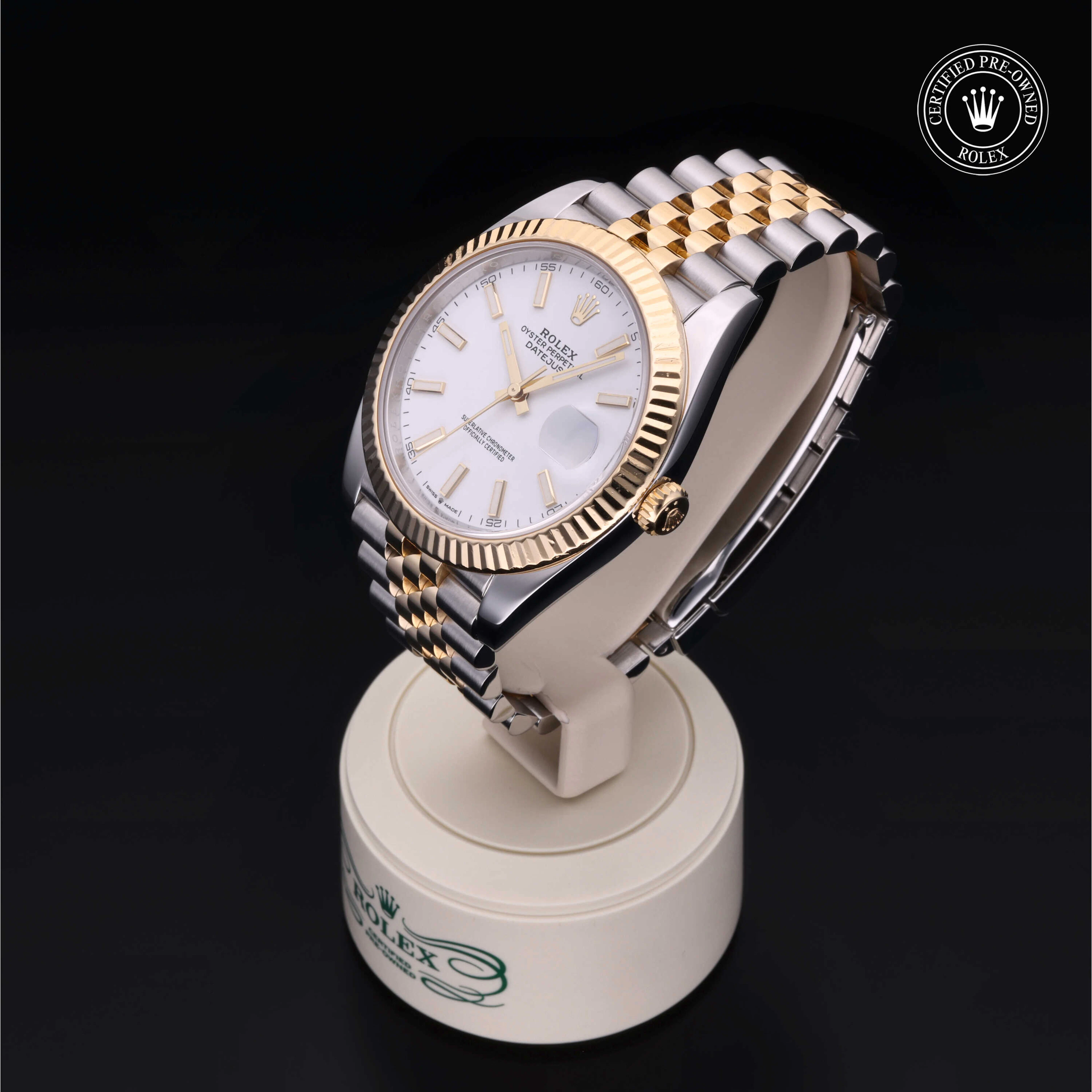 Rolex Certified Pre-Owned Datejust Datejust, 2017, Rolesor 18 Carat Yellow, 41 mm - image 3 of 5
