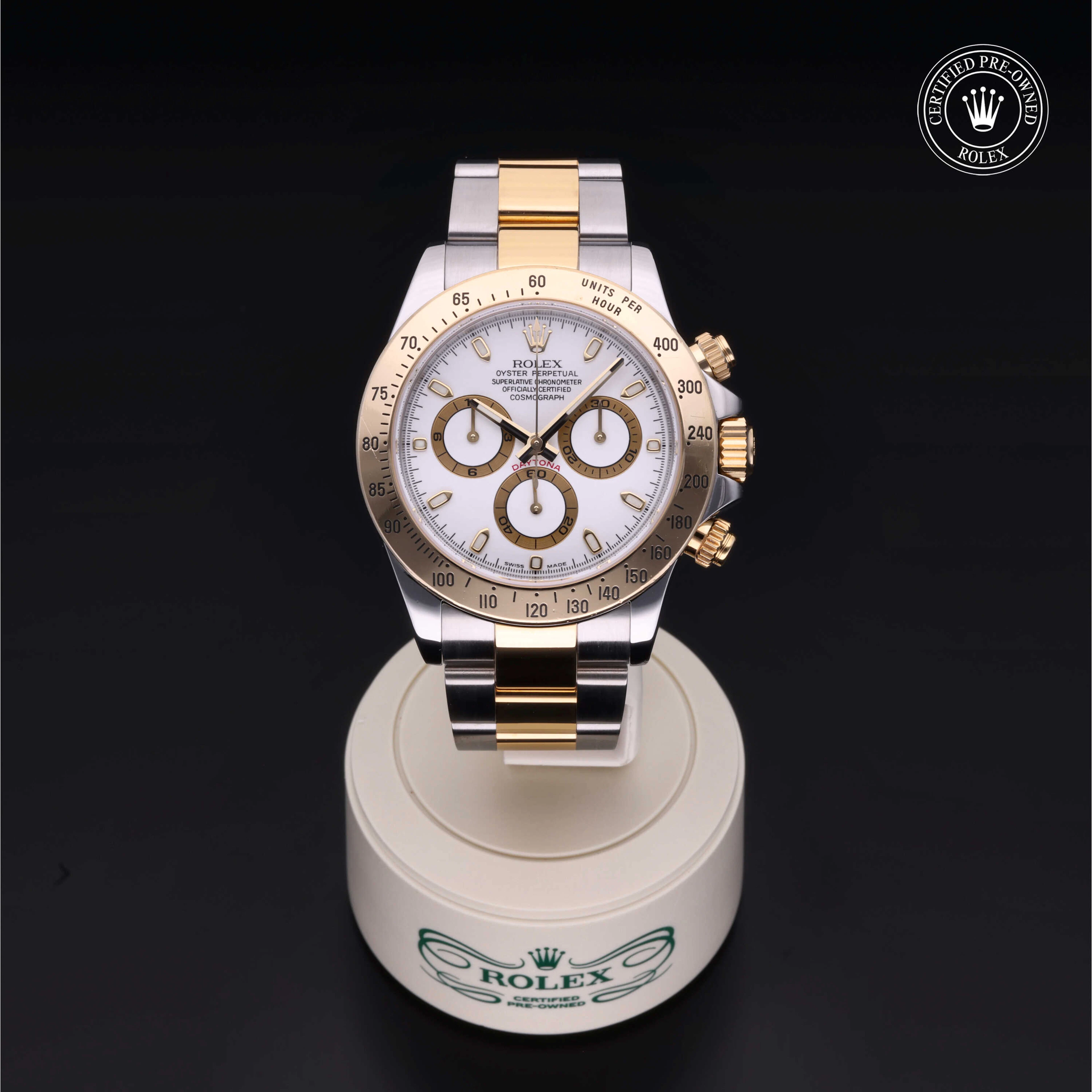 Rolex Certified Pre-Owned Daytona Cosmograph Daytona, 2004, Rolesor 18 Carat Yellow, 40 mm - image 2 of 5