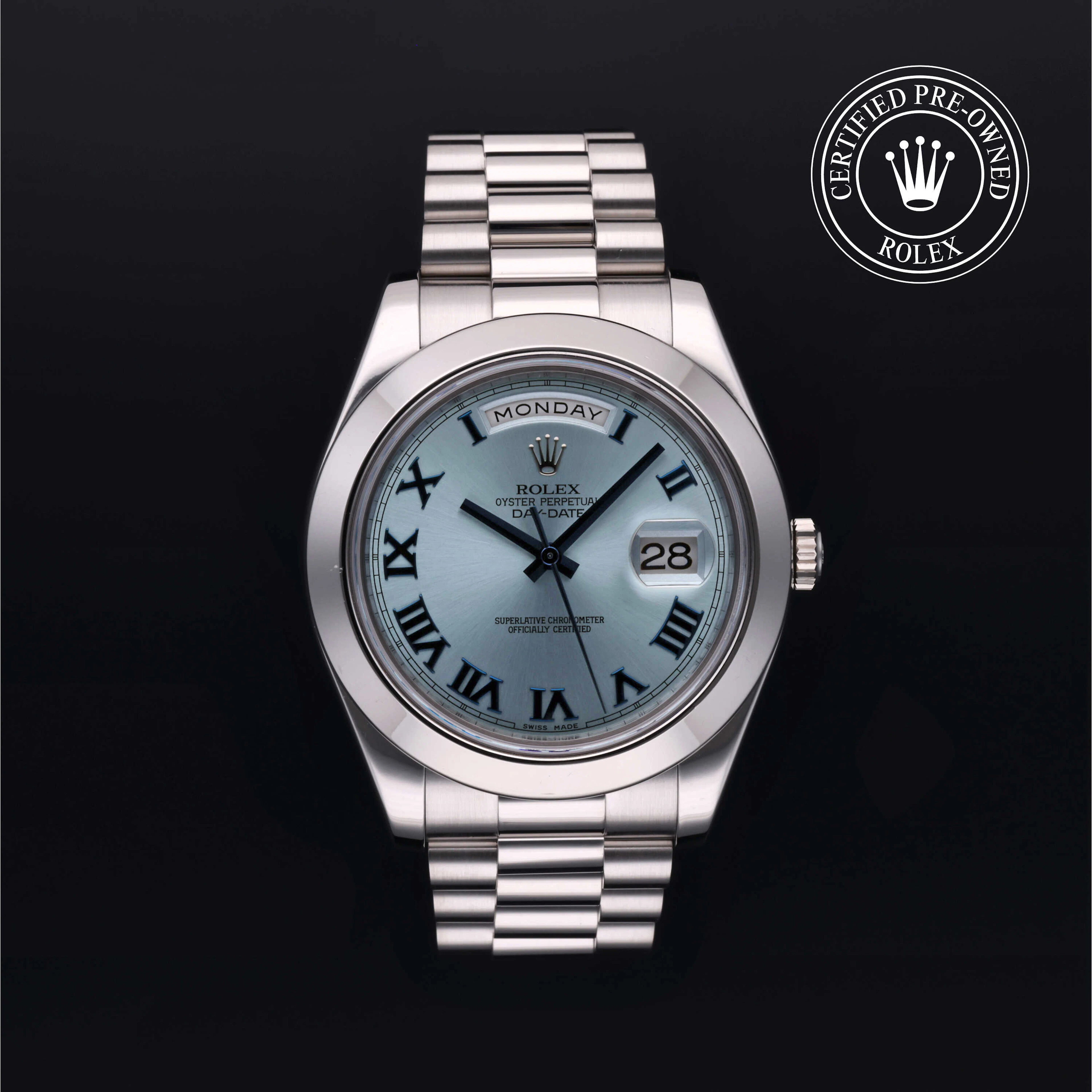 Rolex Certified Pre-Owned Day-Date Day-Date, 2009, Platinum, 41 mm - image 1 of 5