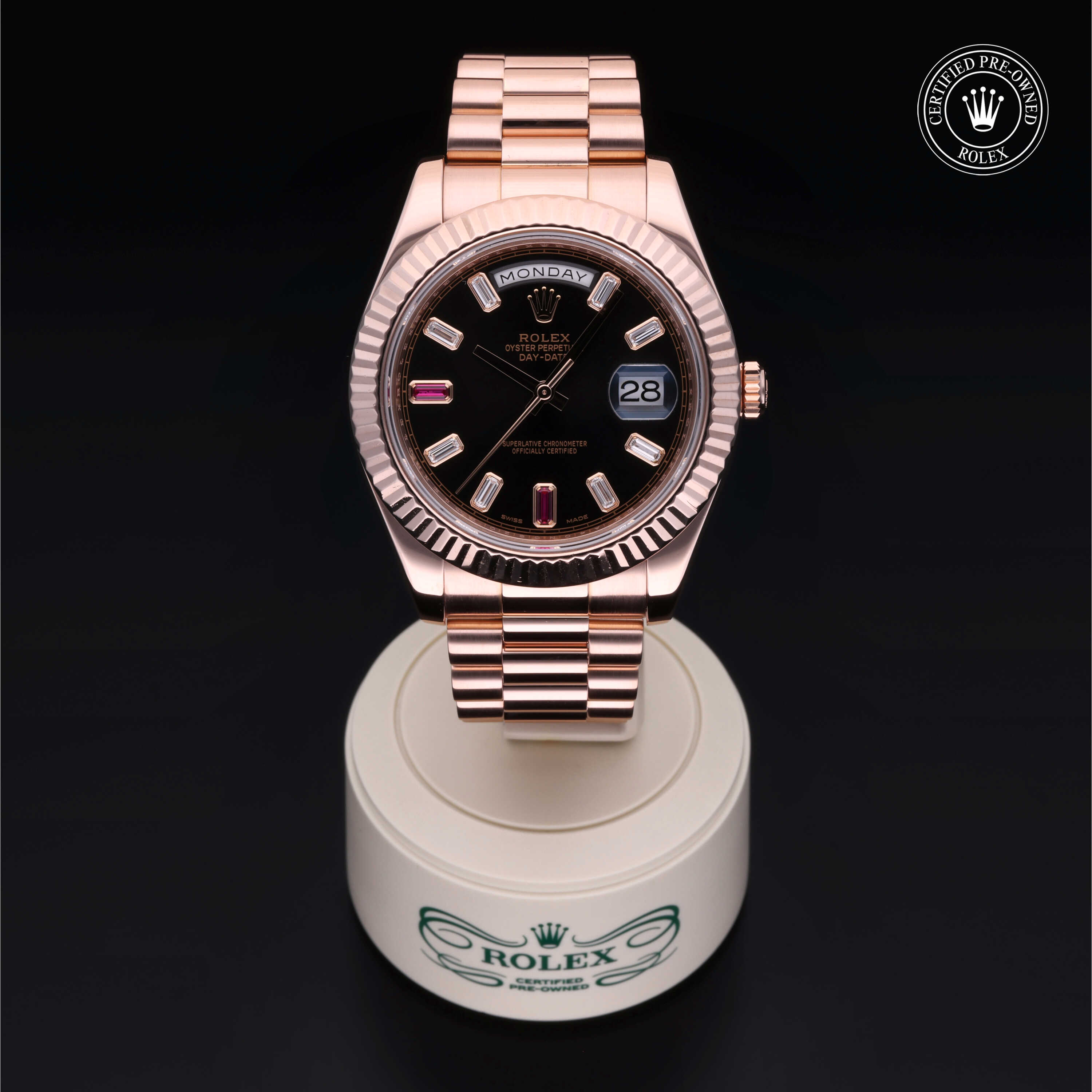 Rolex Certified Pre-Owned Day-Date Day-Date, 2012, Gold 18 Carat Red, 41 mm - image 2 of 5