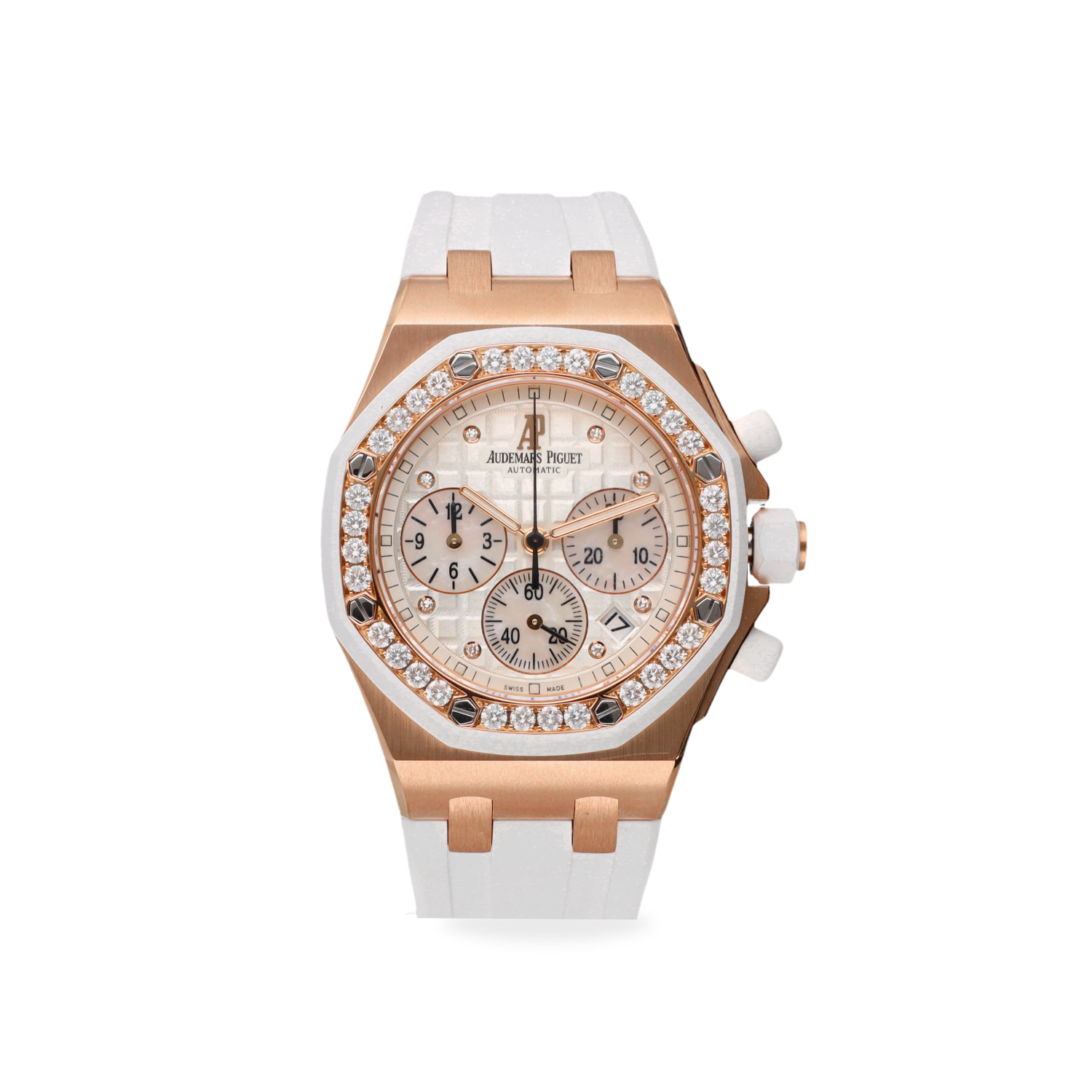 GASSAN pre-owned Royal Oak Offshore 26048OK.ZZ.D010CA.01 - GASSAN