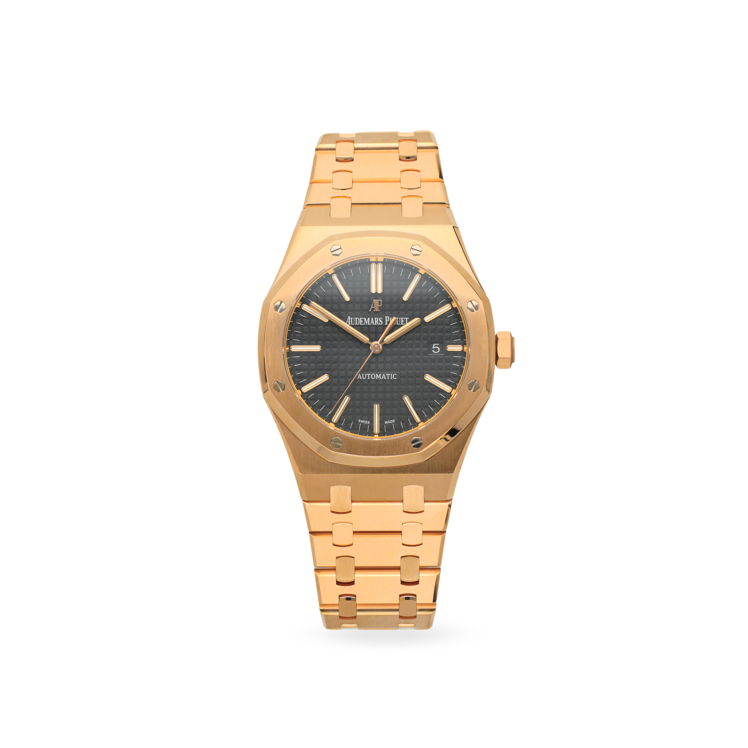 GASSAN pre-owned Royal Oak 15400OR.OO.1220OR.03 - GASSAN