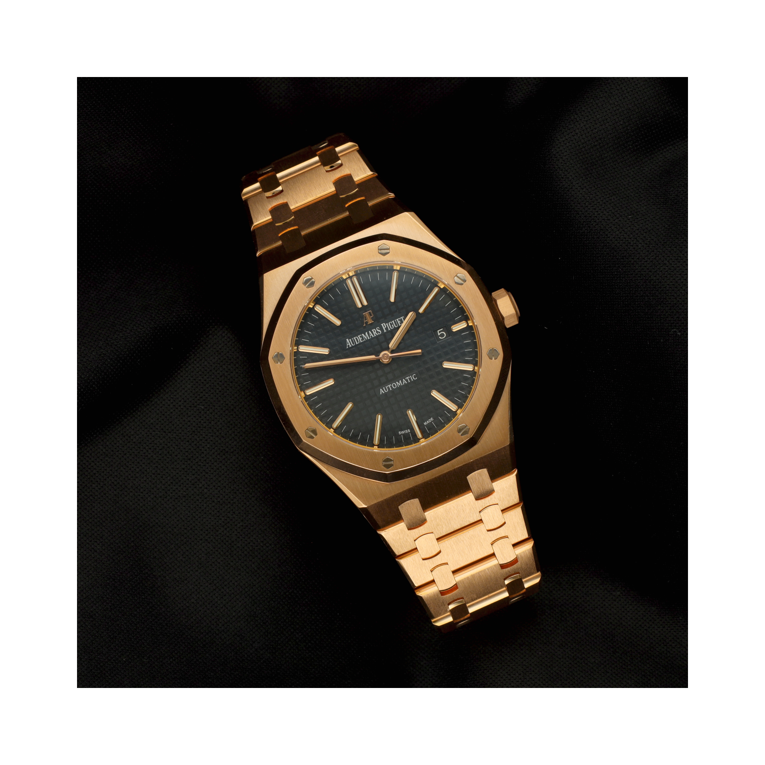 GASSAN pre-owned Royal Oak 15400OR.OO.1220OR.03 - GASSAN