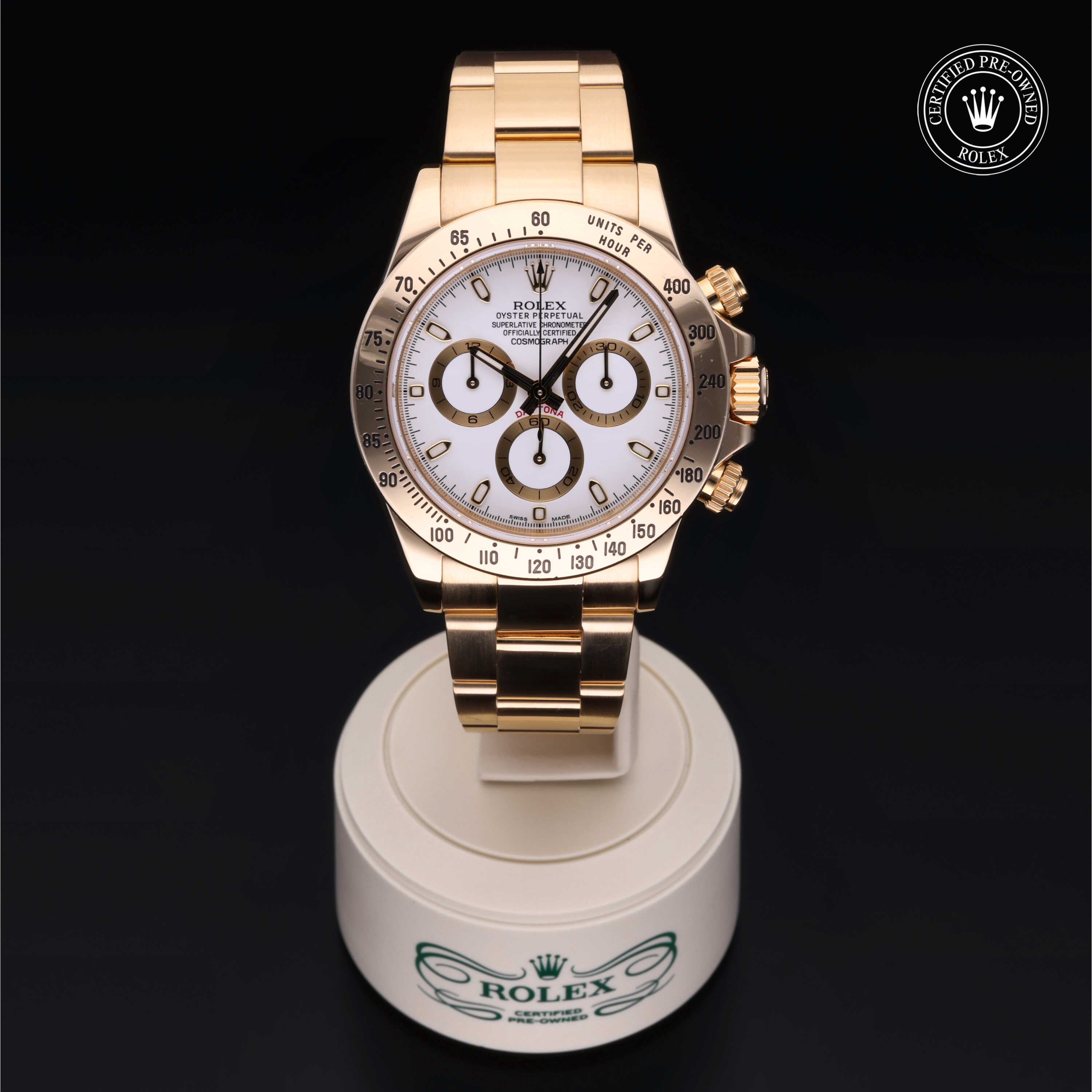 Rolex Certified Pre-Owned Daytona Cosmograph Daytona, 2014, Gold 18 Carat Yellow, 40 mm - image 2 of 5