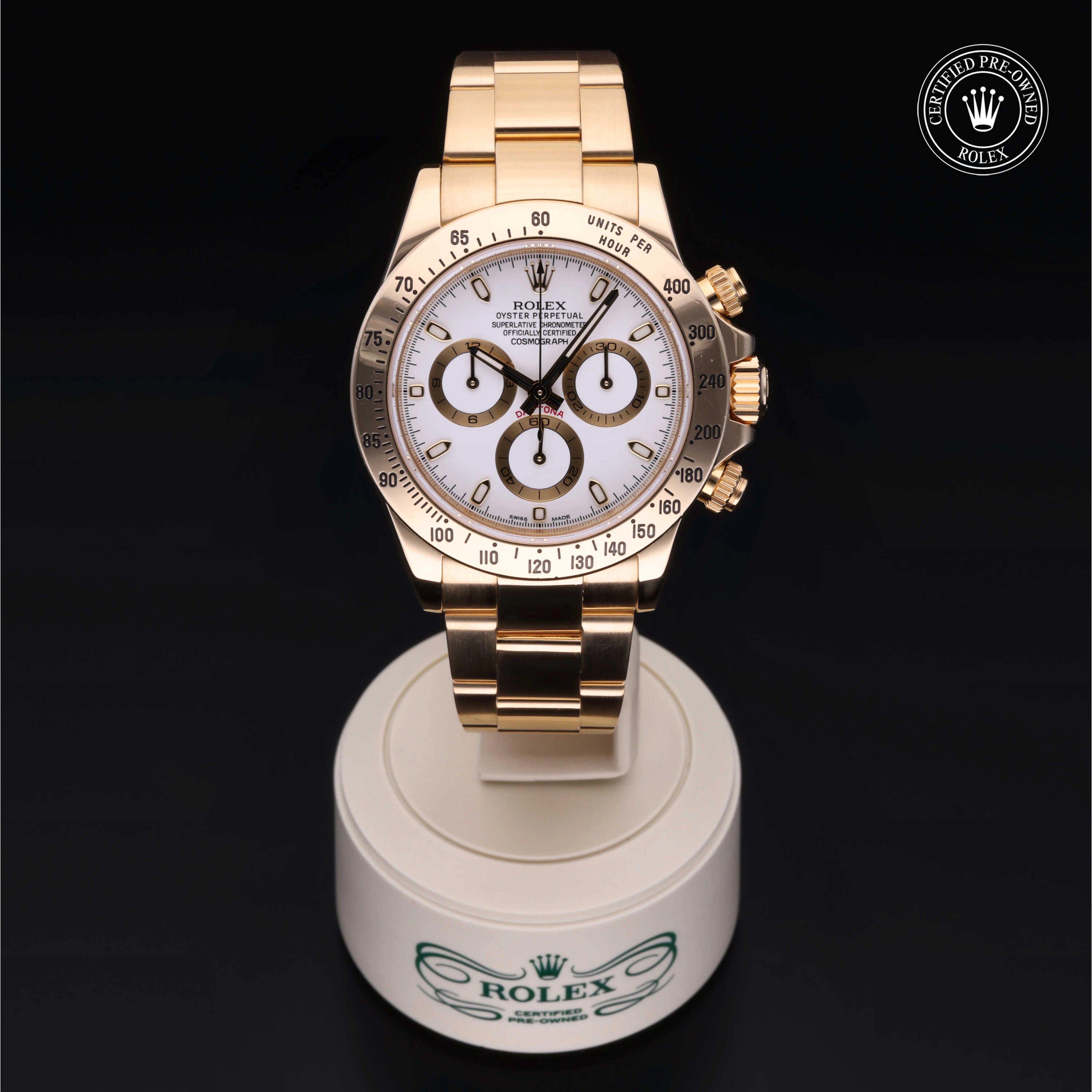 Rolex Certified Pre-Owned Daytona Cosmograph Daytona, 2014, Gold 18 Carat Yellow, 40 mm - image 2 of 5