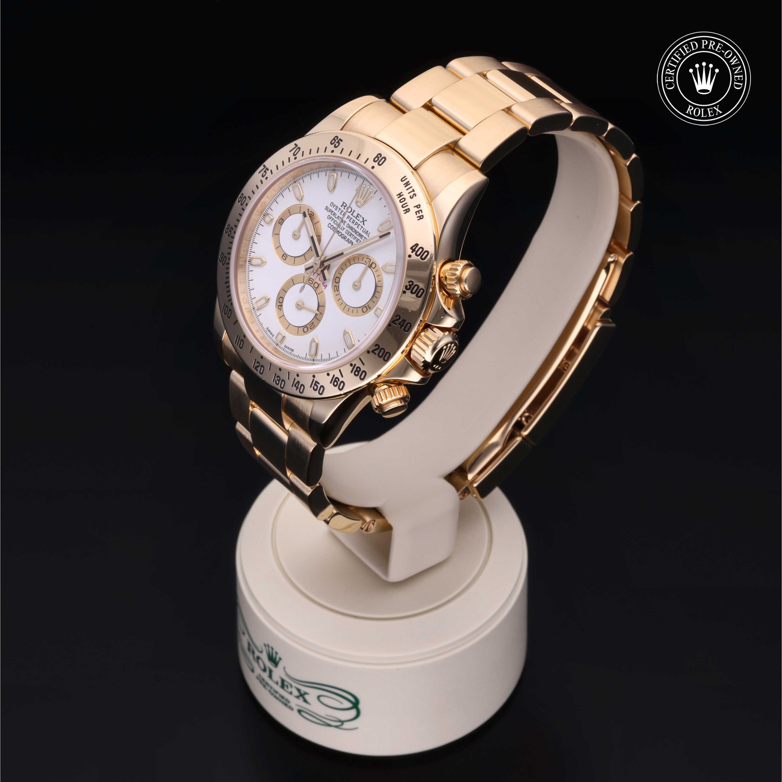 Rolex Certified Pre-Owned Daytona Cosmograph Daytona, 2014, Gold 18 Carat Yellow, 40 mm - image 3 of 5