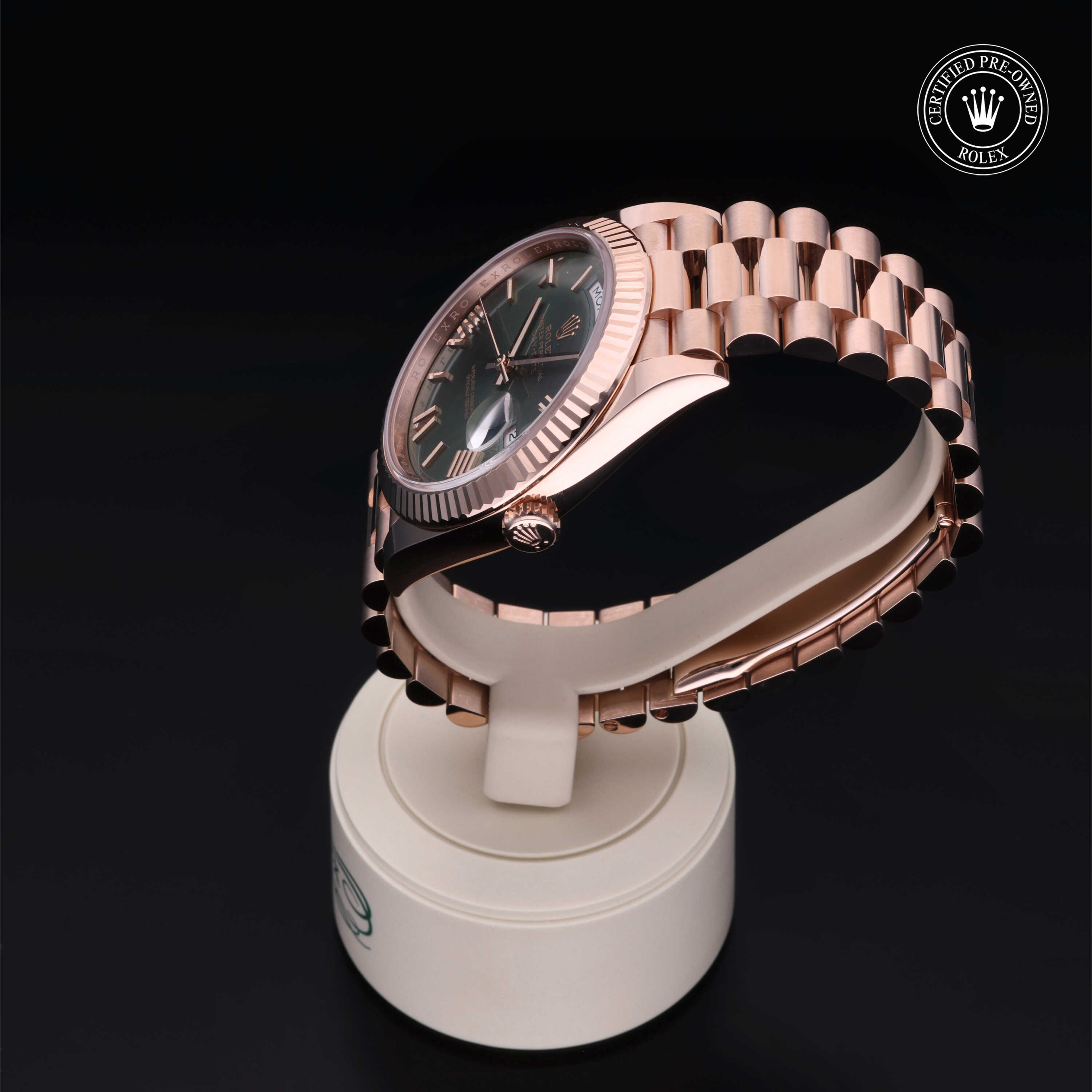 Pre-owned watches ROLEX DAY DATE 40MM RG