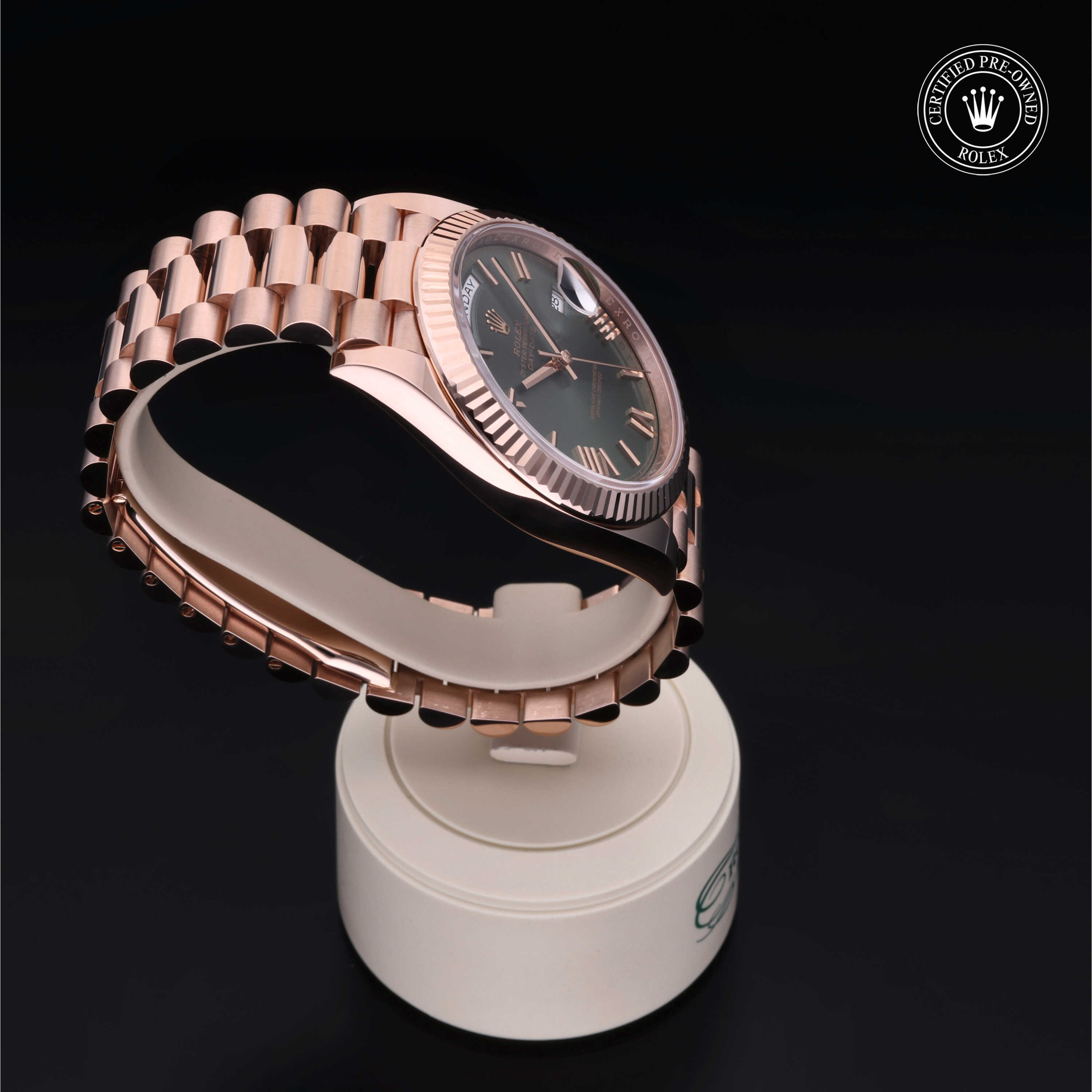 Pre-owned watches ROLEX DAY DATE 40MM RG