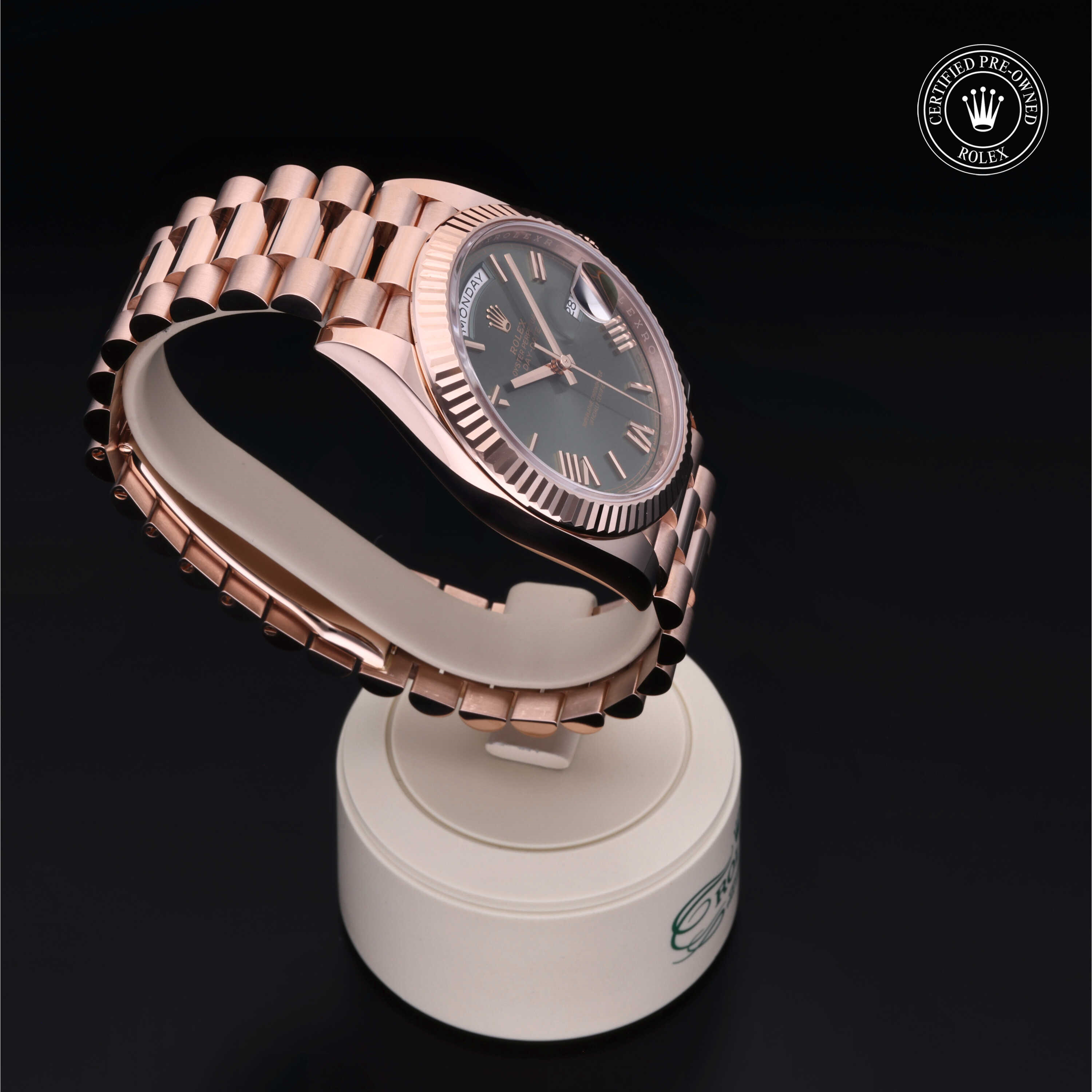 Pre-owned watches ROLEX DAY DATE 40MM RG
