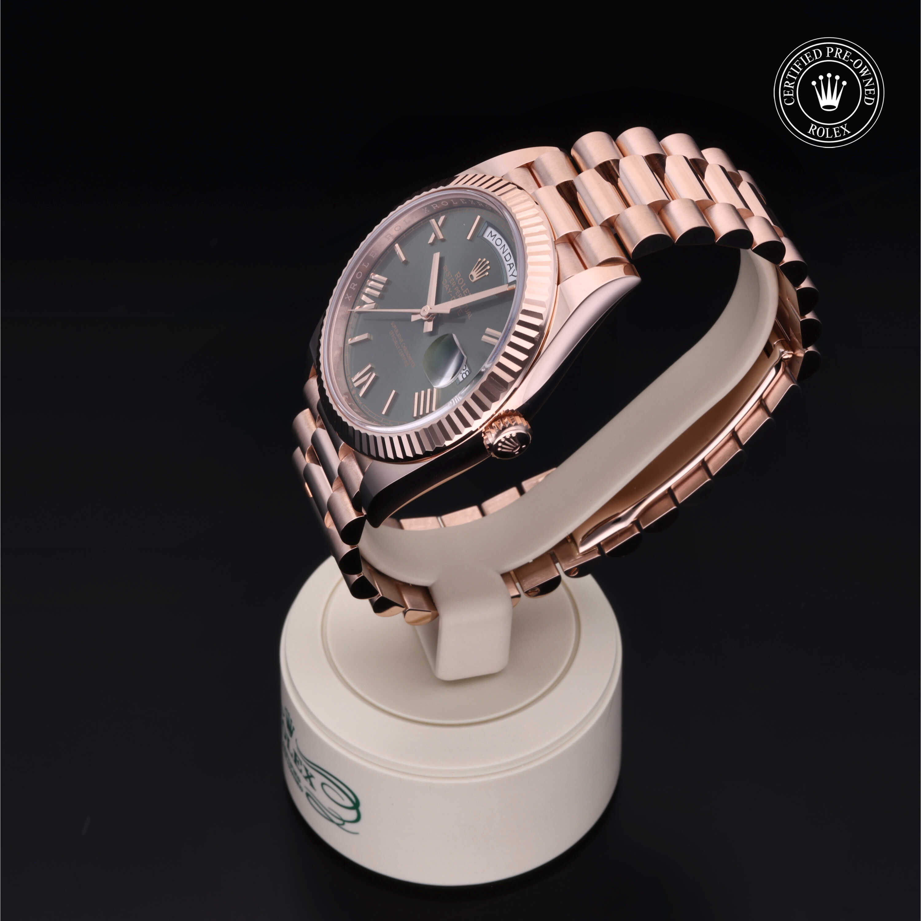 Pre-owned watches ROLEX DAY DATE 40MM RG