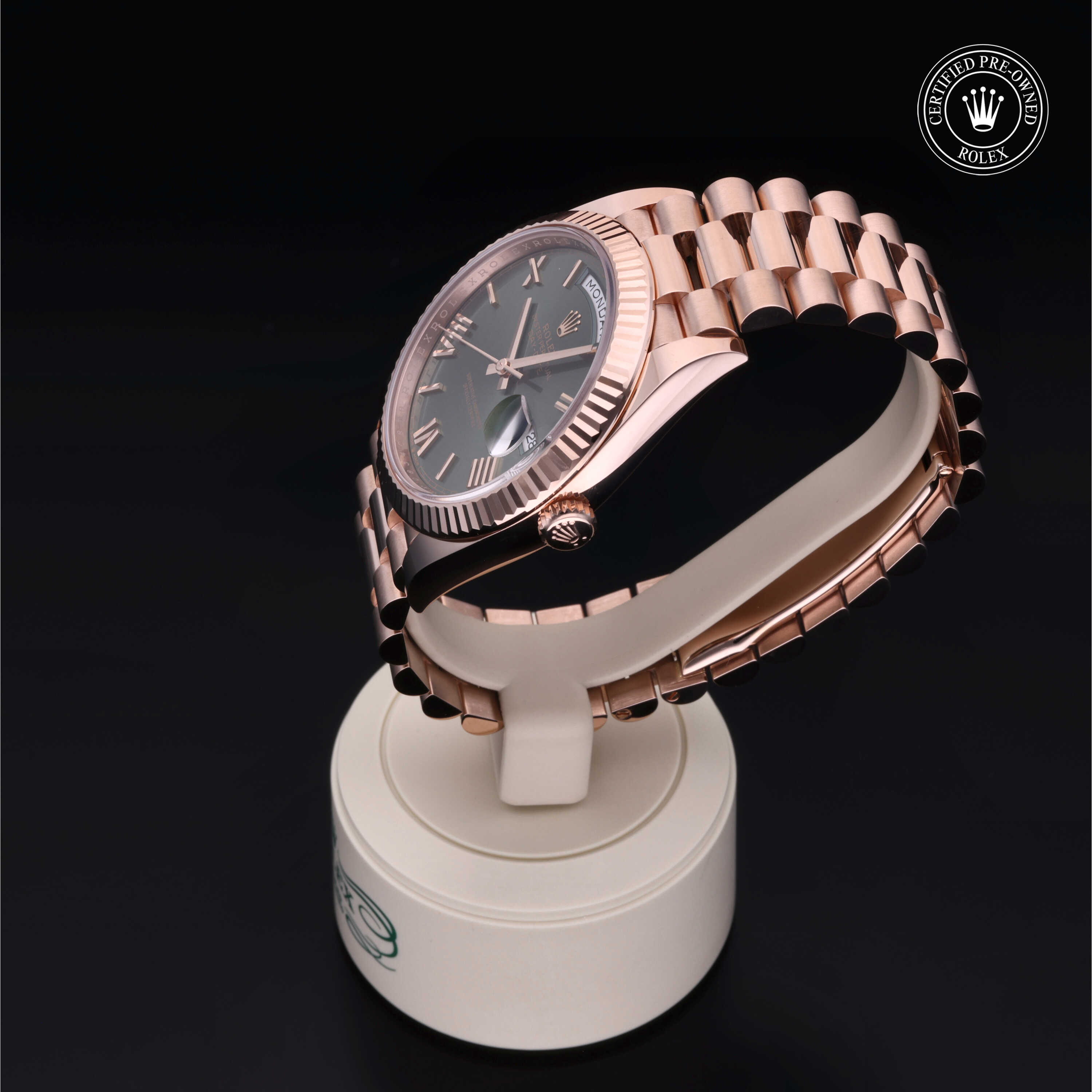 Pre-owned watches ROLEX DAY DATE 40MM RG