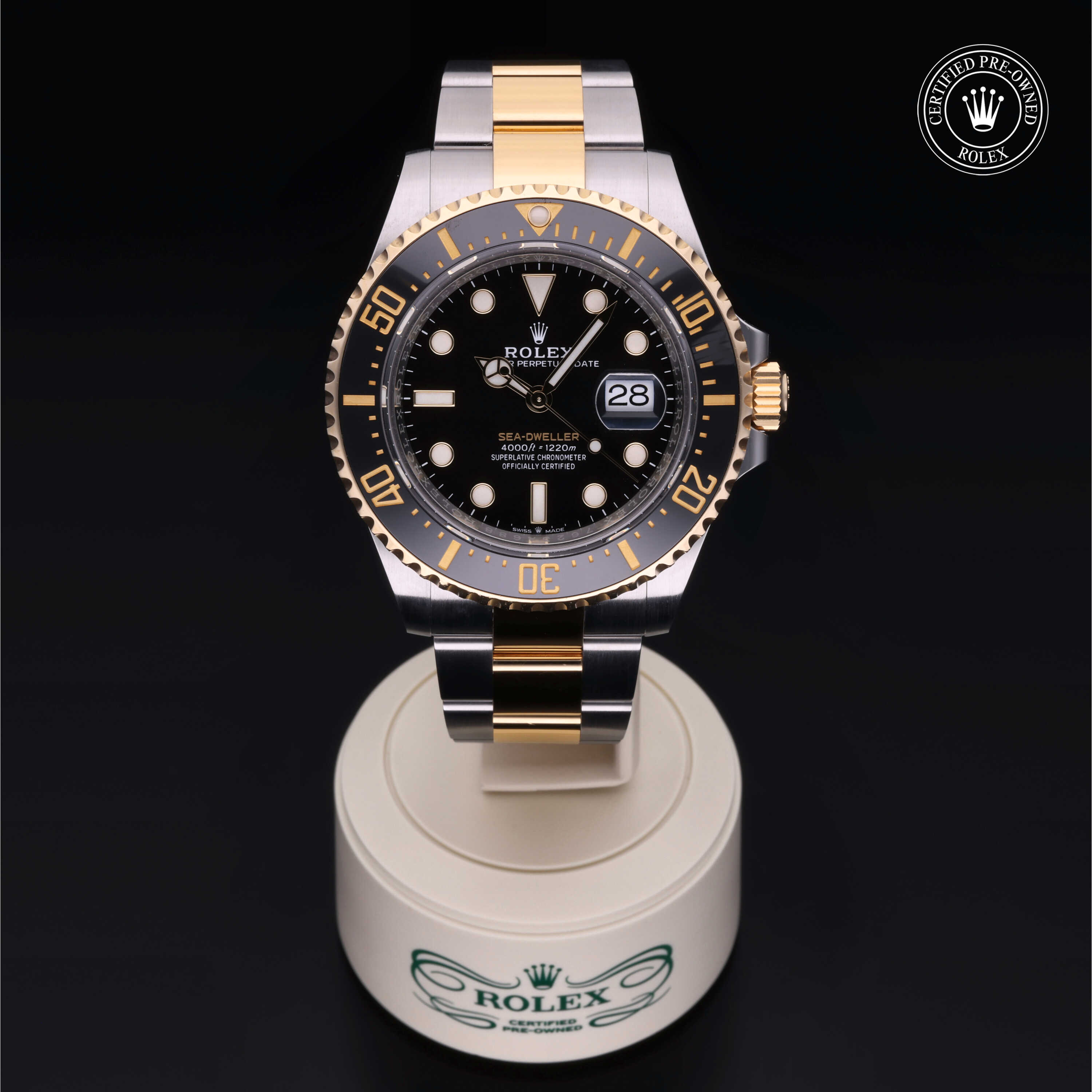 Rolex Certified Pre-Owned Sea-Dweller Sea-Dweller, 2020, Rolesor 18 Carat Yellow, 43 mm - image 2 of 5