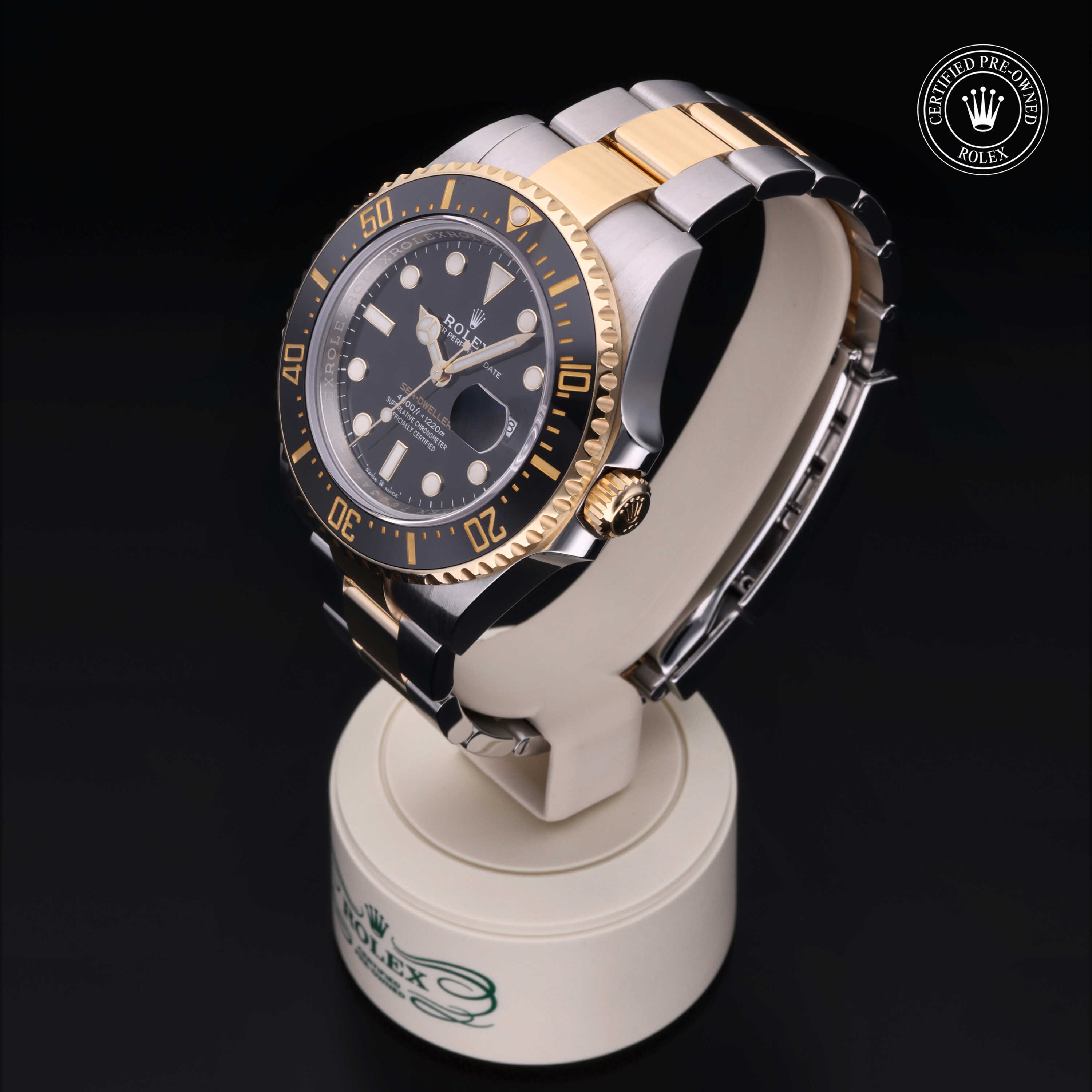 Rolex Certified Pre-Owned Sea-Dweller Sea-Dweller, 2020, Rolesor 18 Carat Yellow, 43 mm - image 3 of 5