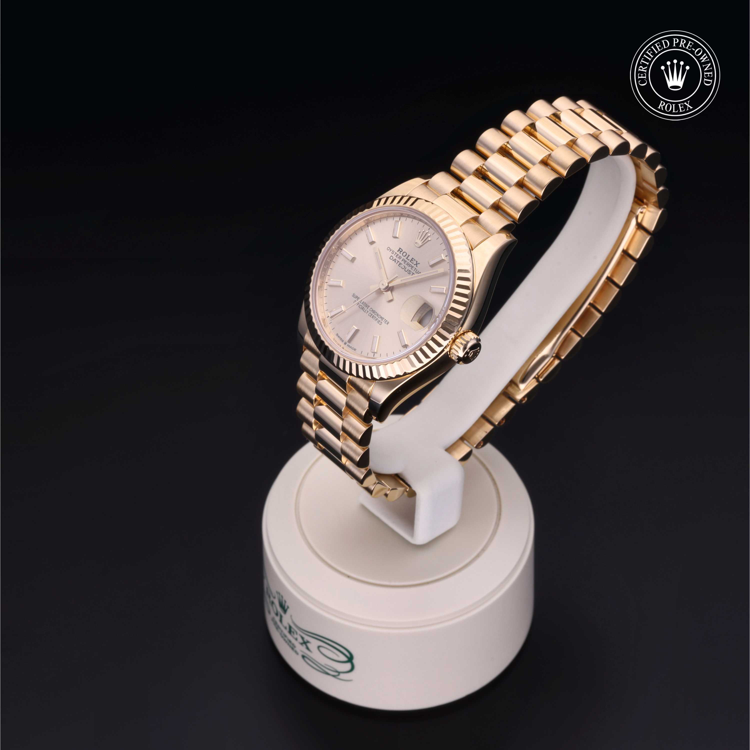 Rolex Certified Pre-Owned Datejust Datejust, 2019, Gold 18 Carat Yellow, 31 mm - image 3 of 5